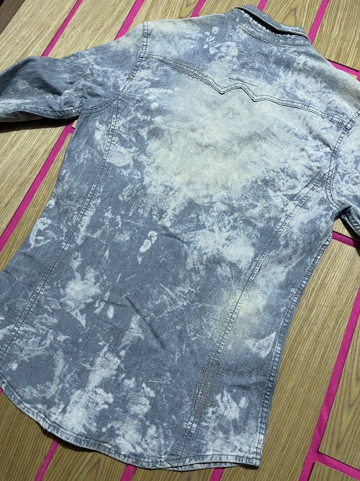 If Six Was Nine VINTAGE Y2K BUCKAROO long sleeve shirt with a rare pattern Size US M / EU 48-50 / 2 - 10 Thumbnail