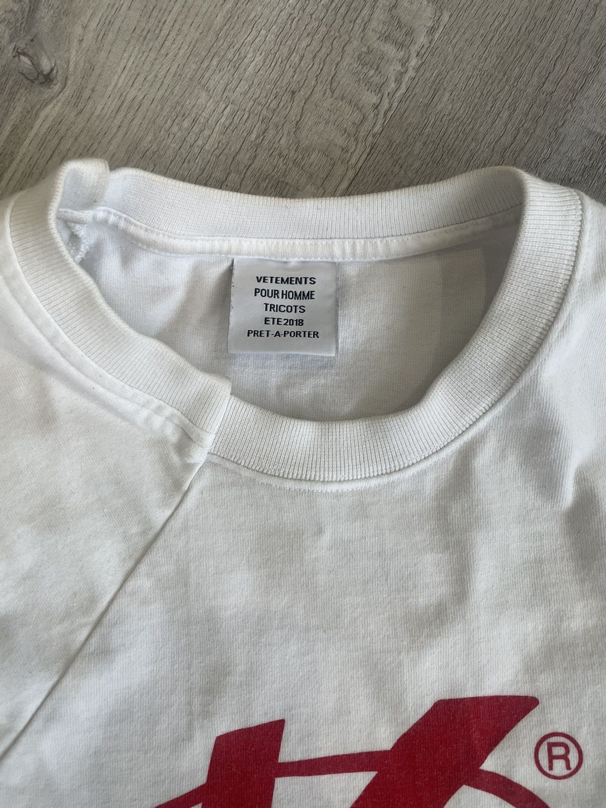 Vetements Zurich Vetements Reconstructed Tee Size US S / EU 44-46 / 1 - 2 Thumbnail