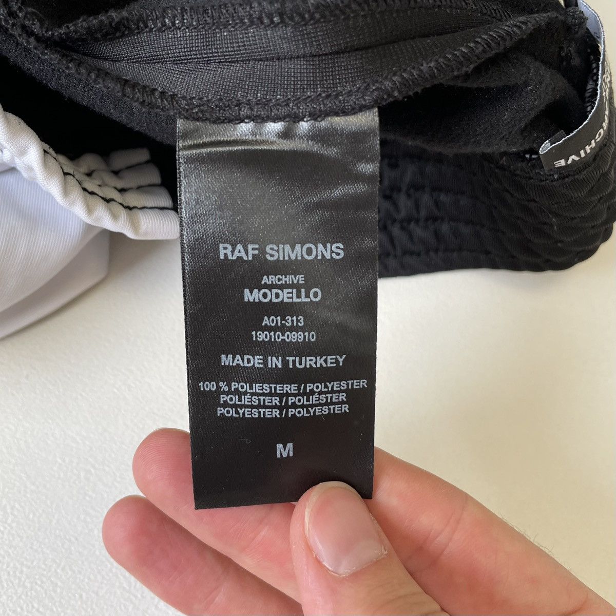 Raf Simons Archive Redux Black Side Stripe Track Pants Size US 32 / EU 48 - 5 Thumbnail
