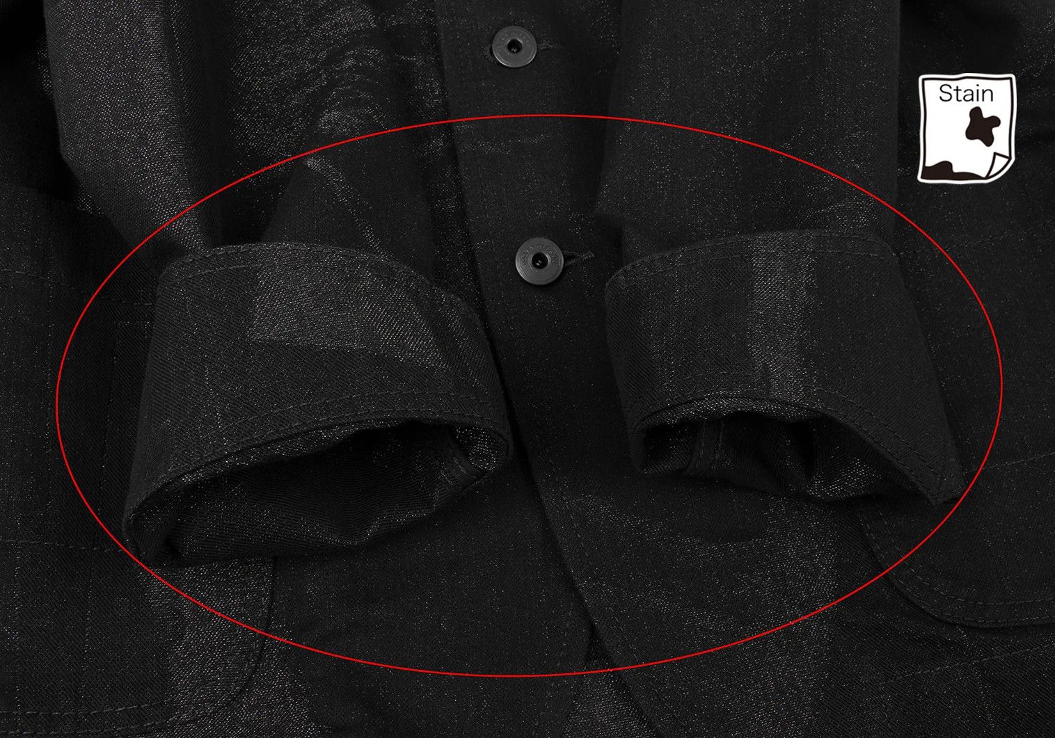 Issey Miyake A-POC INSIDE Lamé Jacquard Denim Jacket Black Size 4 Size US XL / EU 56 / 4 - 9 Thumbnail