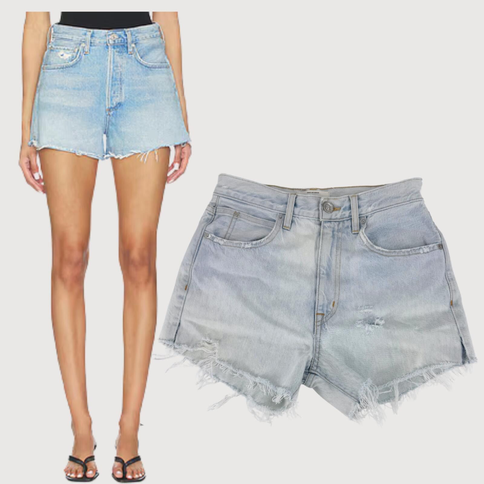 Other SLVRLAKE London High Rise Denim Shorts 27 Size 27" / US 4 / IT 40 - 1 Thumbnail