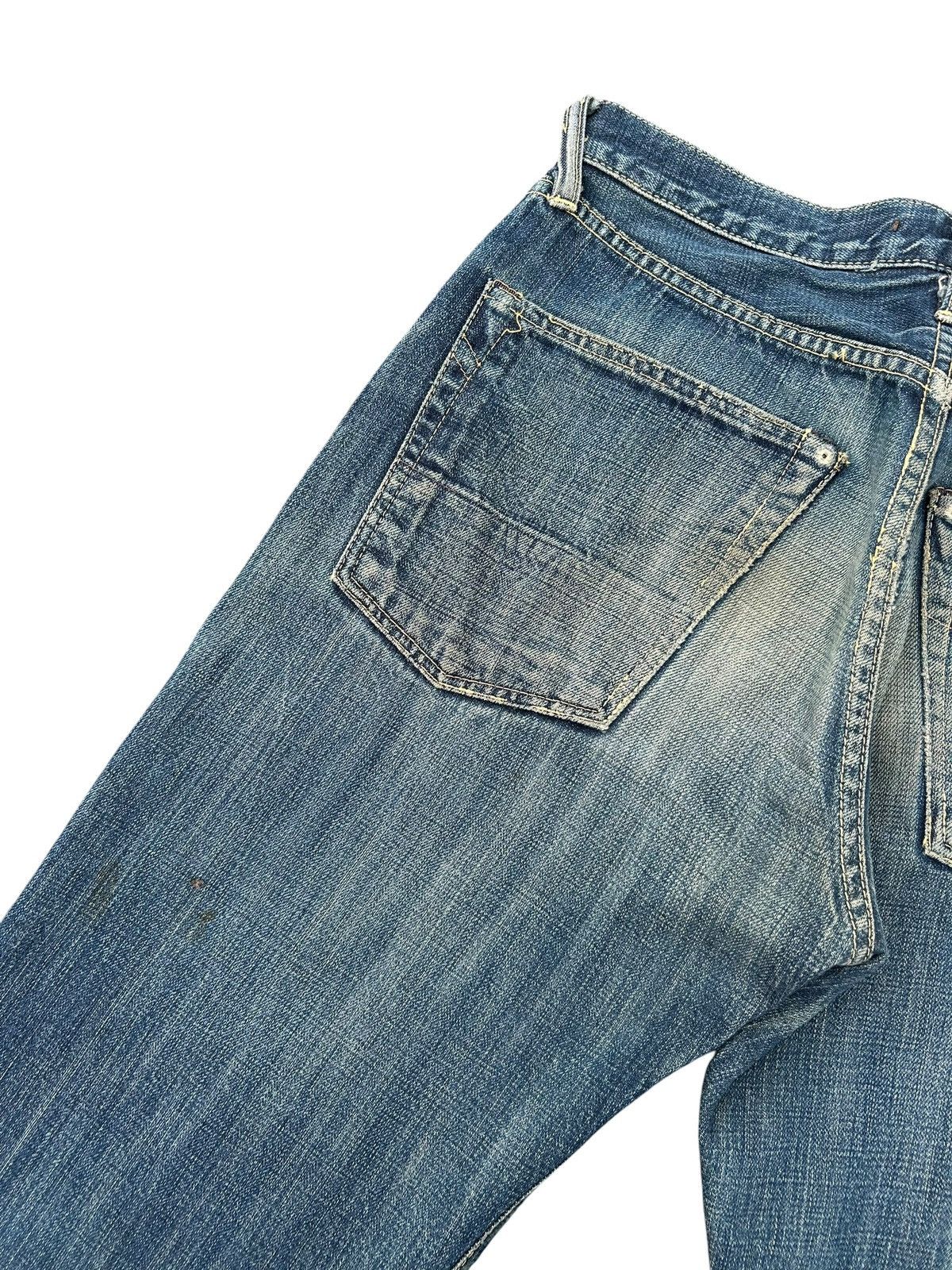 Kapital Vintage Real McCoy Selvedge Distressed Denim Jeans Size US 31 - 15 Thumbnail