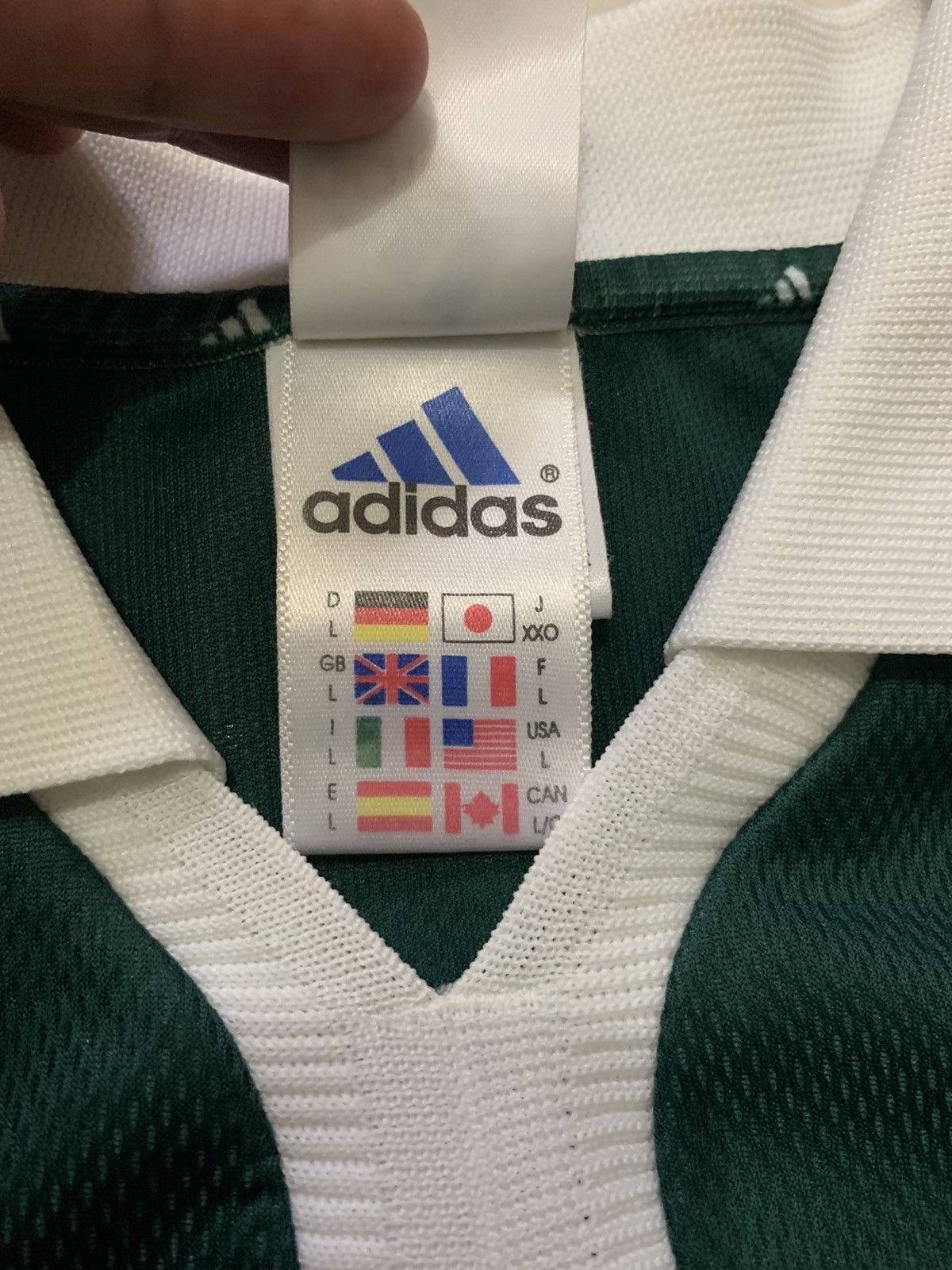 Adidas Vintage 2000-02 Germany Away Jersey Size US L / EU 52-54 / 3 - 6 Thumbnail