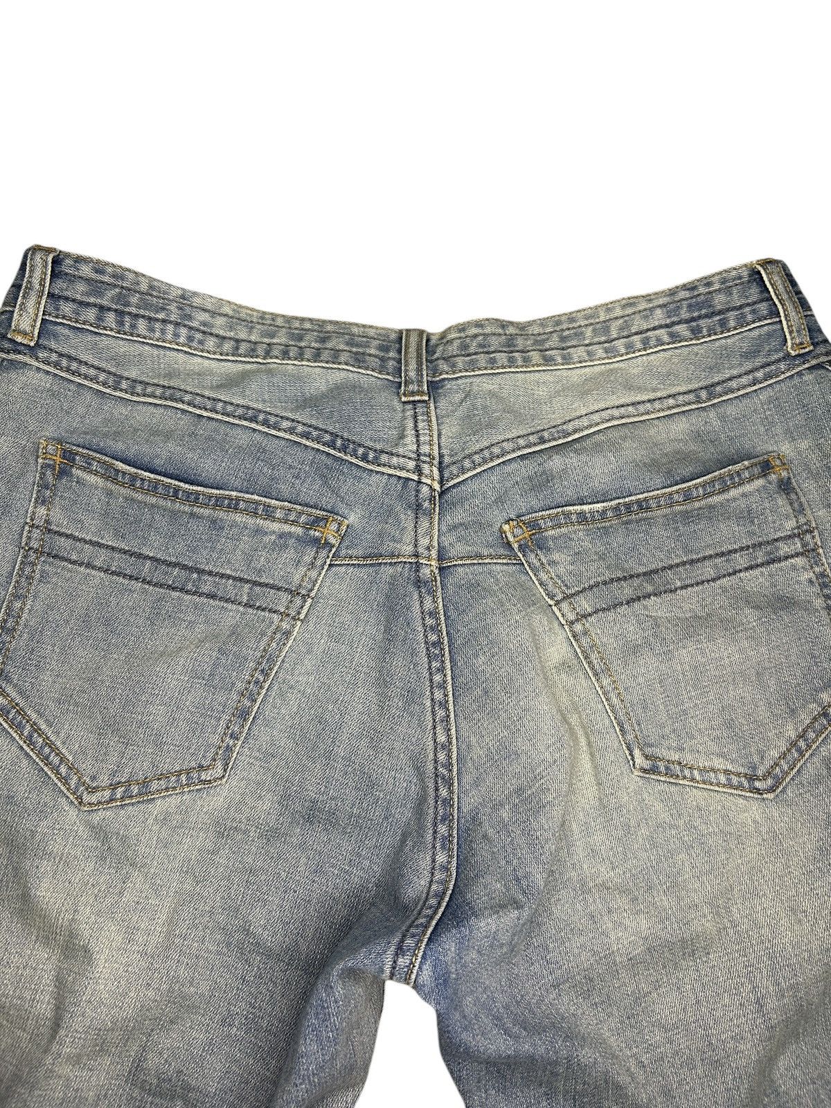 Number (N)ine Darted Paint Splatter Denim Size US 30 / EU 46 - 8 Thumbnail