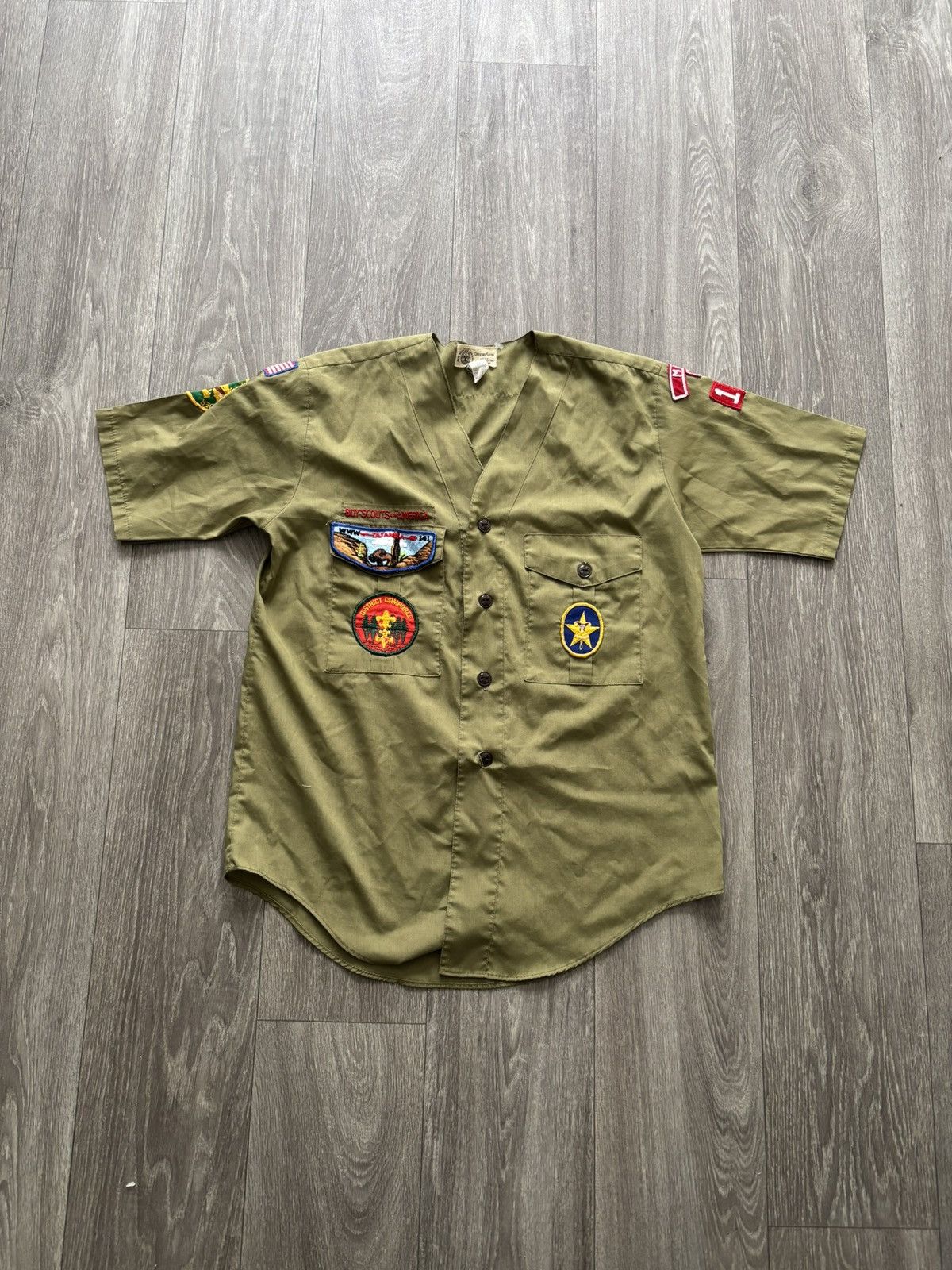 Vintage Vintage Boy Scouts of America Shirt Size US S / EU 44-46 / 1 - 1 Thumbnail