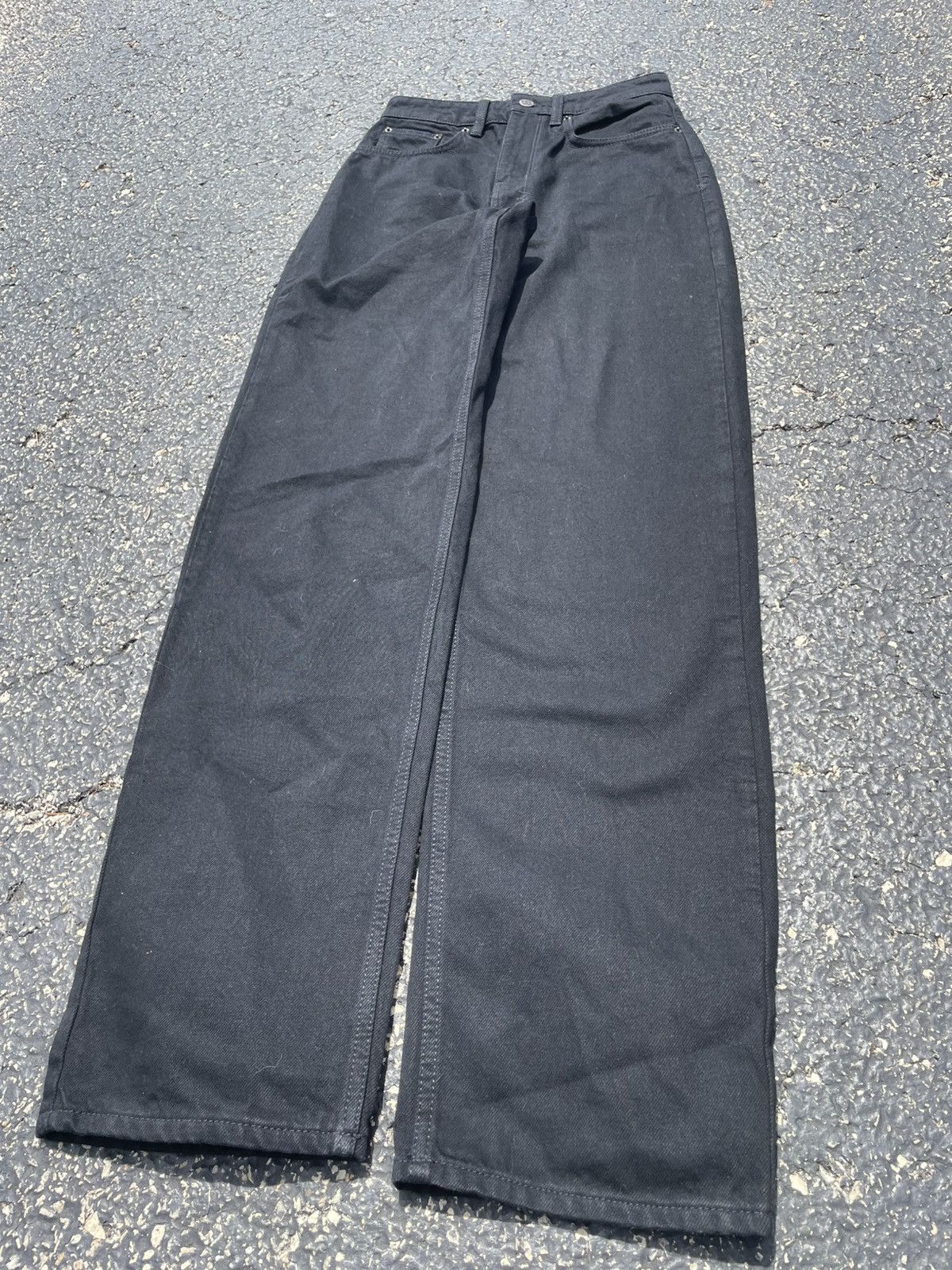 Ksubi Ksubi Hazlow Straight leg Black Denim jeans Size US 26 / EU 42 - 3 Thumbnail