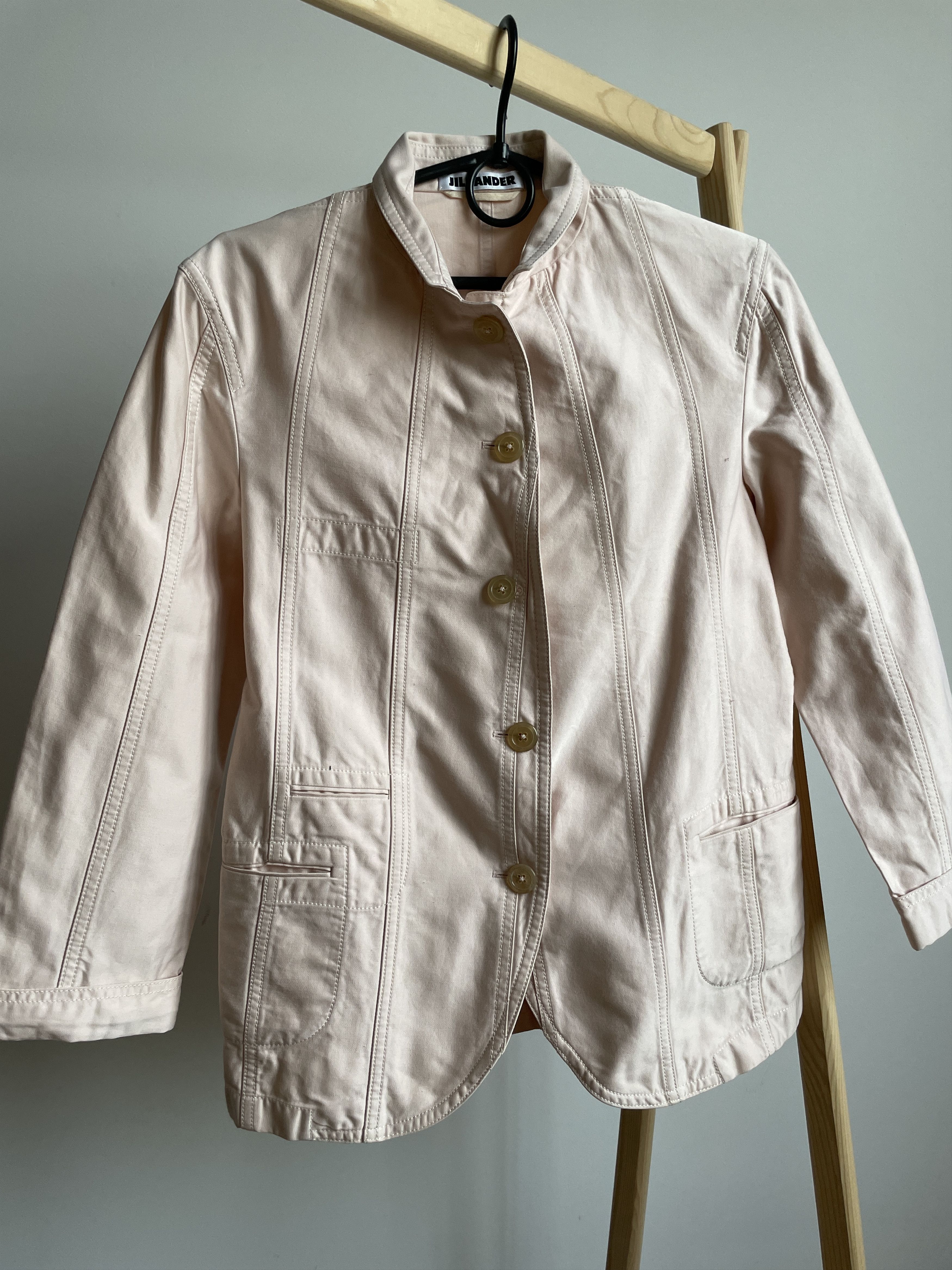 Jil Sander Jil Sander Womens Pink Blazer Size 38 Size XS / US 0-2 / IT 36-38 - 3 Thumbnail