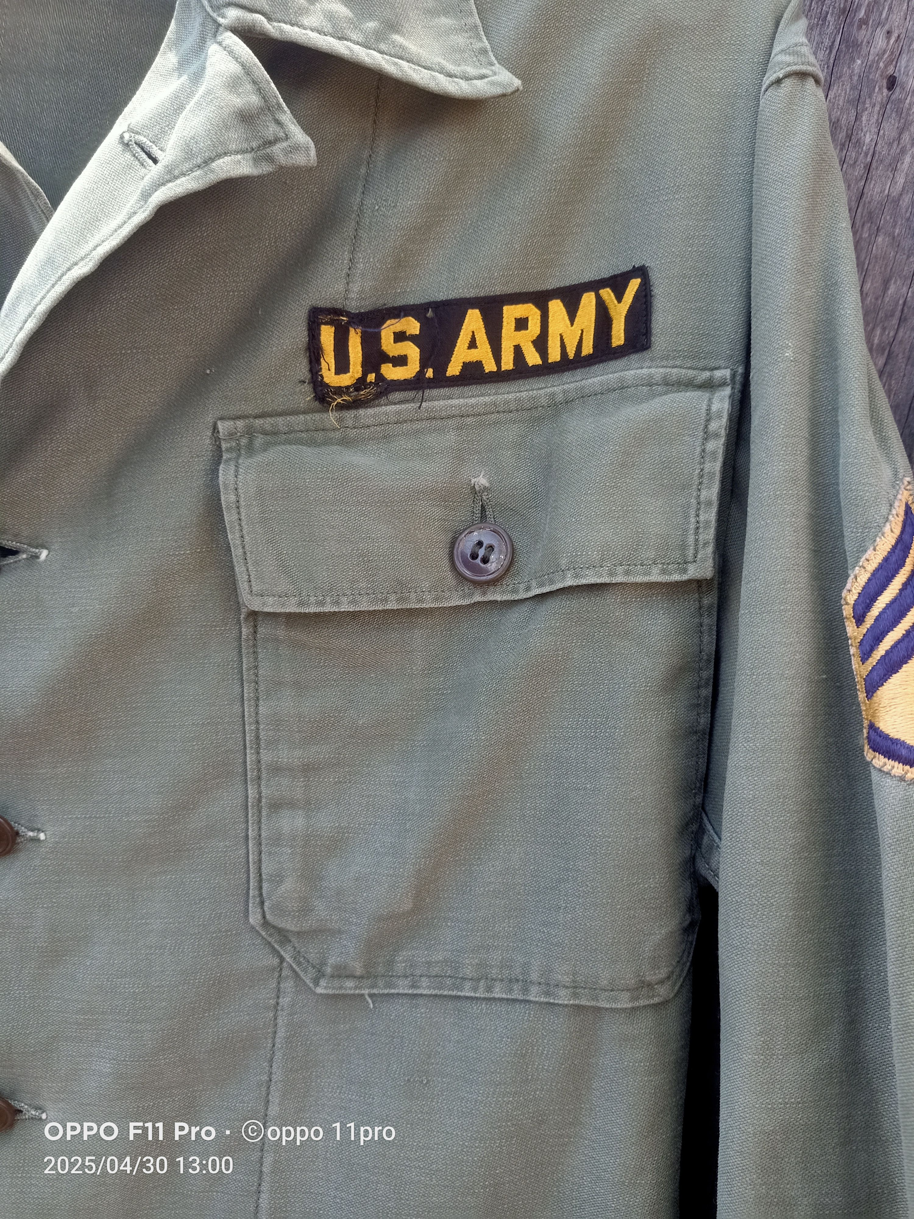 Vintage Vintage Og107 Army Jacket 1950 Size US L / EU 52-54 / 3 - 11 Thumbnail