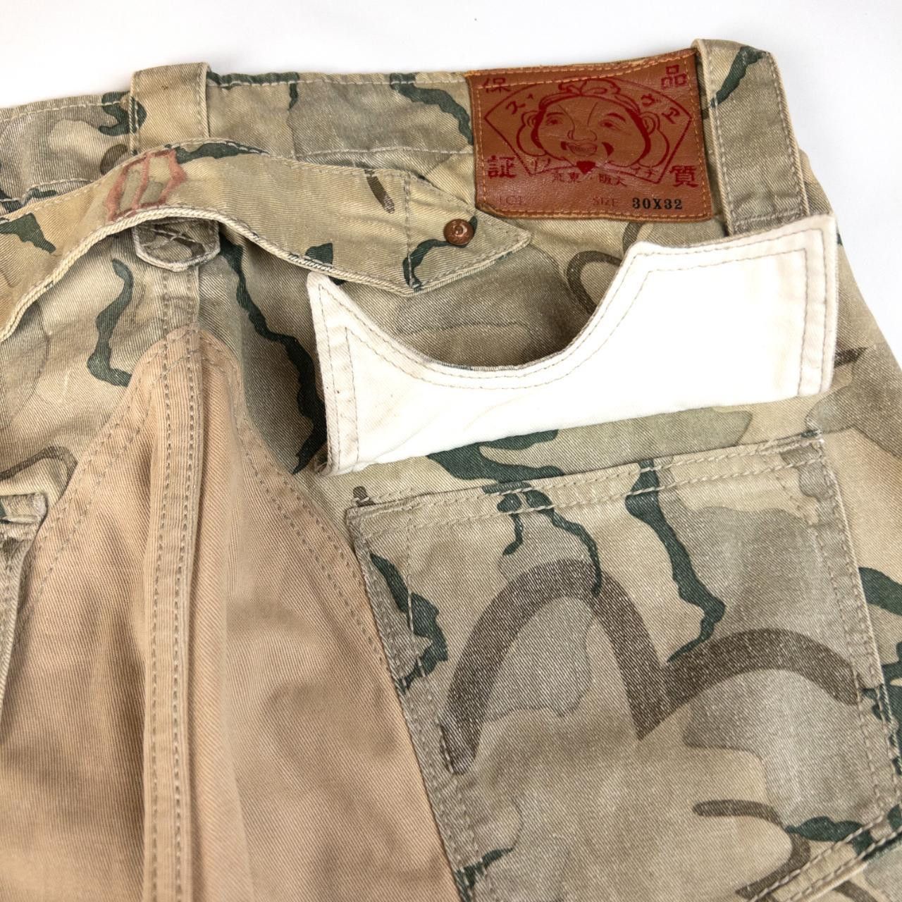 Evisu Vintage Evisu Camo Gull Japanese Denim Jeans Size W32 Size US 32 / EU 48 - 6 Thumbnail