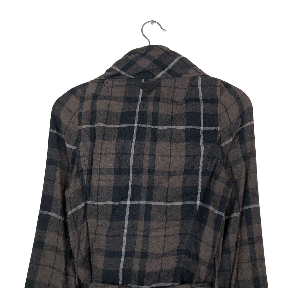 Diesel 📌CROPPED BIKER JACKET DIESEL TARTAN DESIGN BONDAGE STYLE Size US XS / EU 42 / 0 - 9 Thumbnail