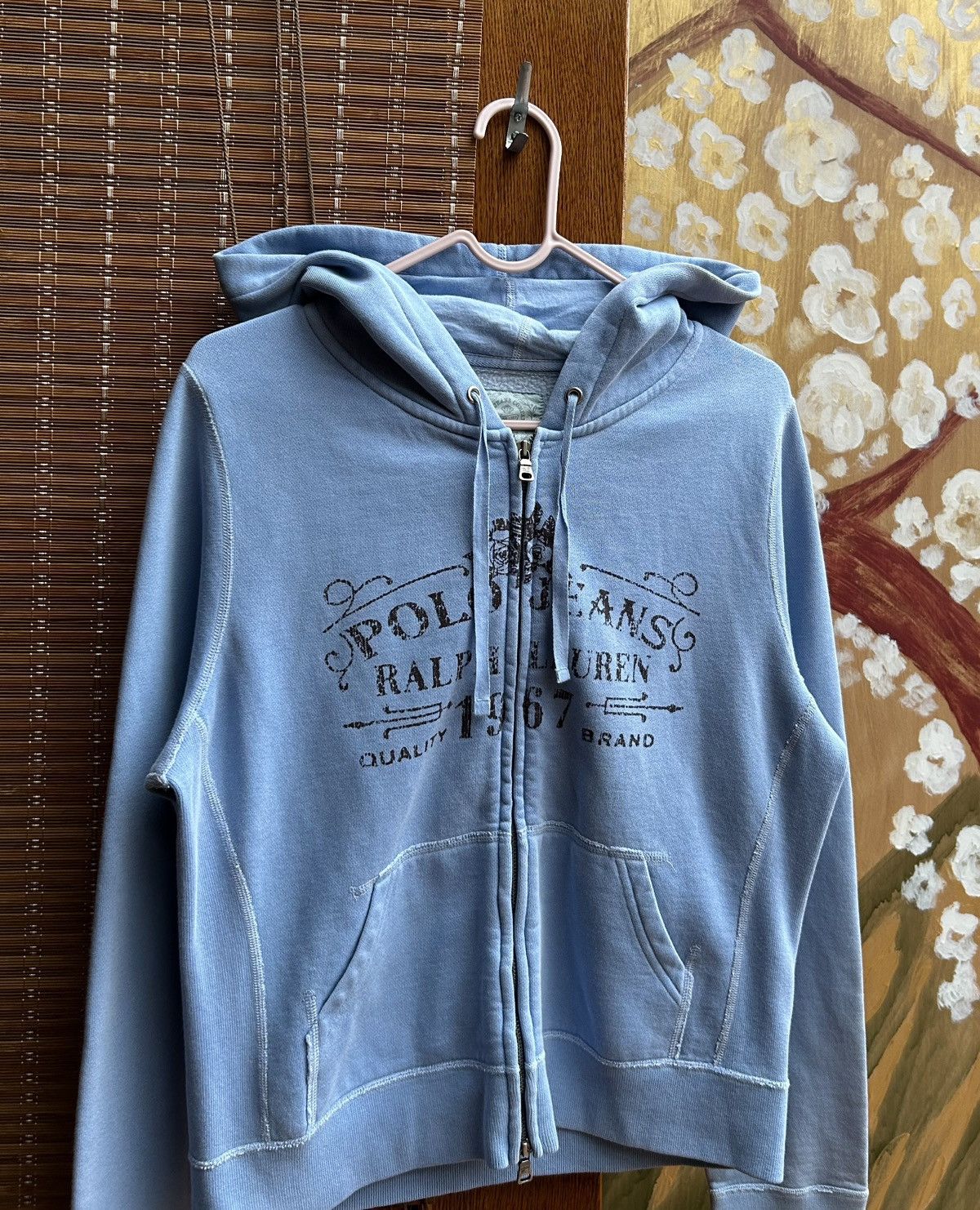 Polo Ralph Lauren Vintage Y2K Polo Jeans Co Blue Zip Hoodie Size L Women’s Size L / US 10 / IT 46 - 1 Thumbnail