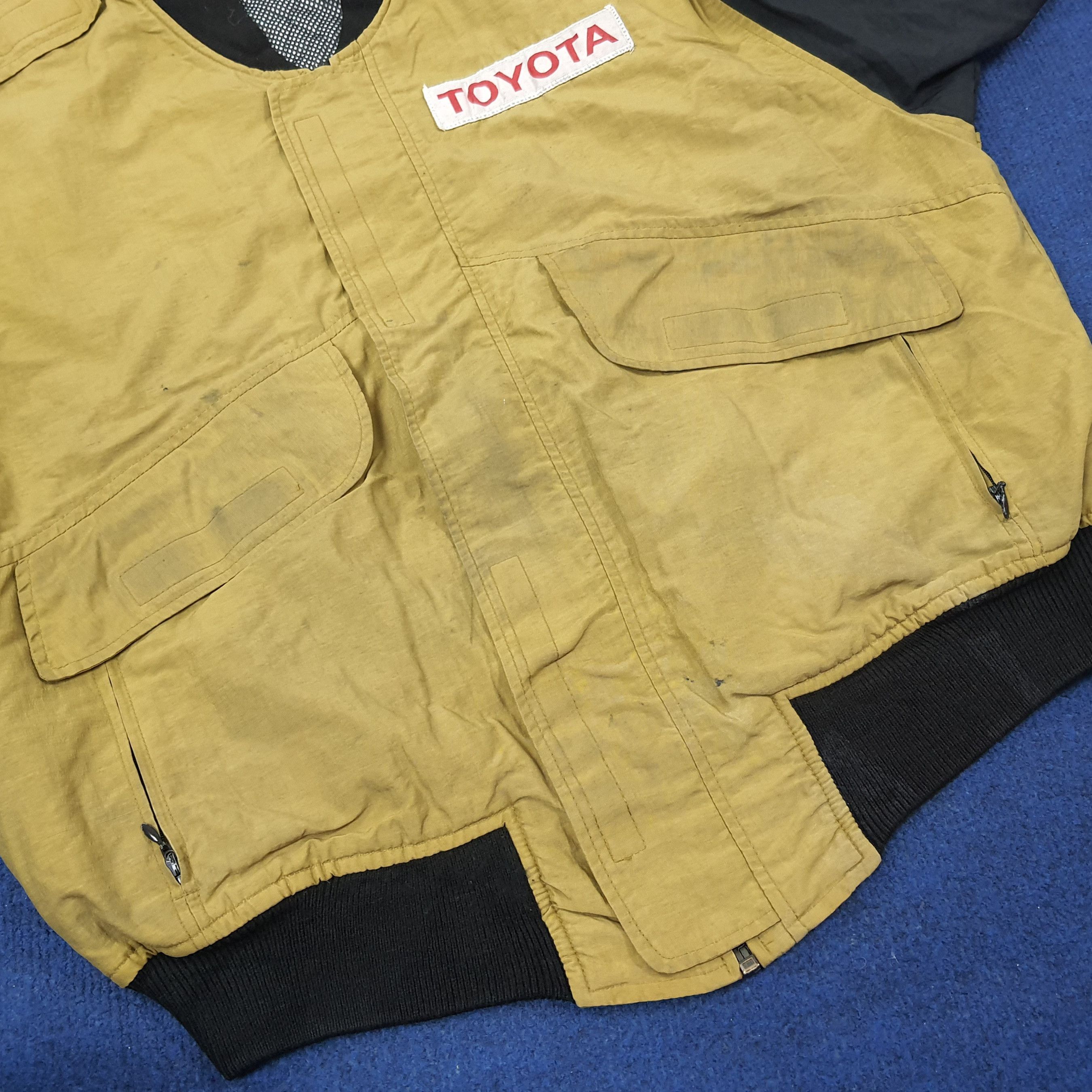 Other Vintage Toyota Japan Motorsports Racing Jacket C241N16 Size US L / EU 52-54 / 3 - 10 Thumbnail