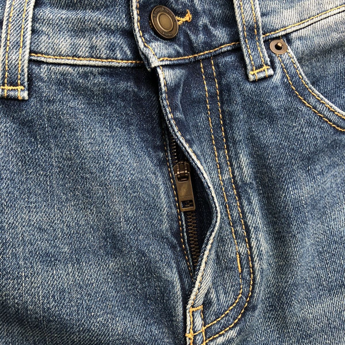 Saint Laurent Paris Saint Laurent Paris D21 M/SK-MW Skinny Jeans Size US 30 / EU 46 - 11 Thumbnail