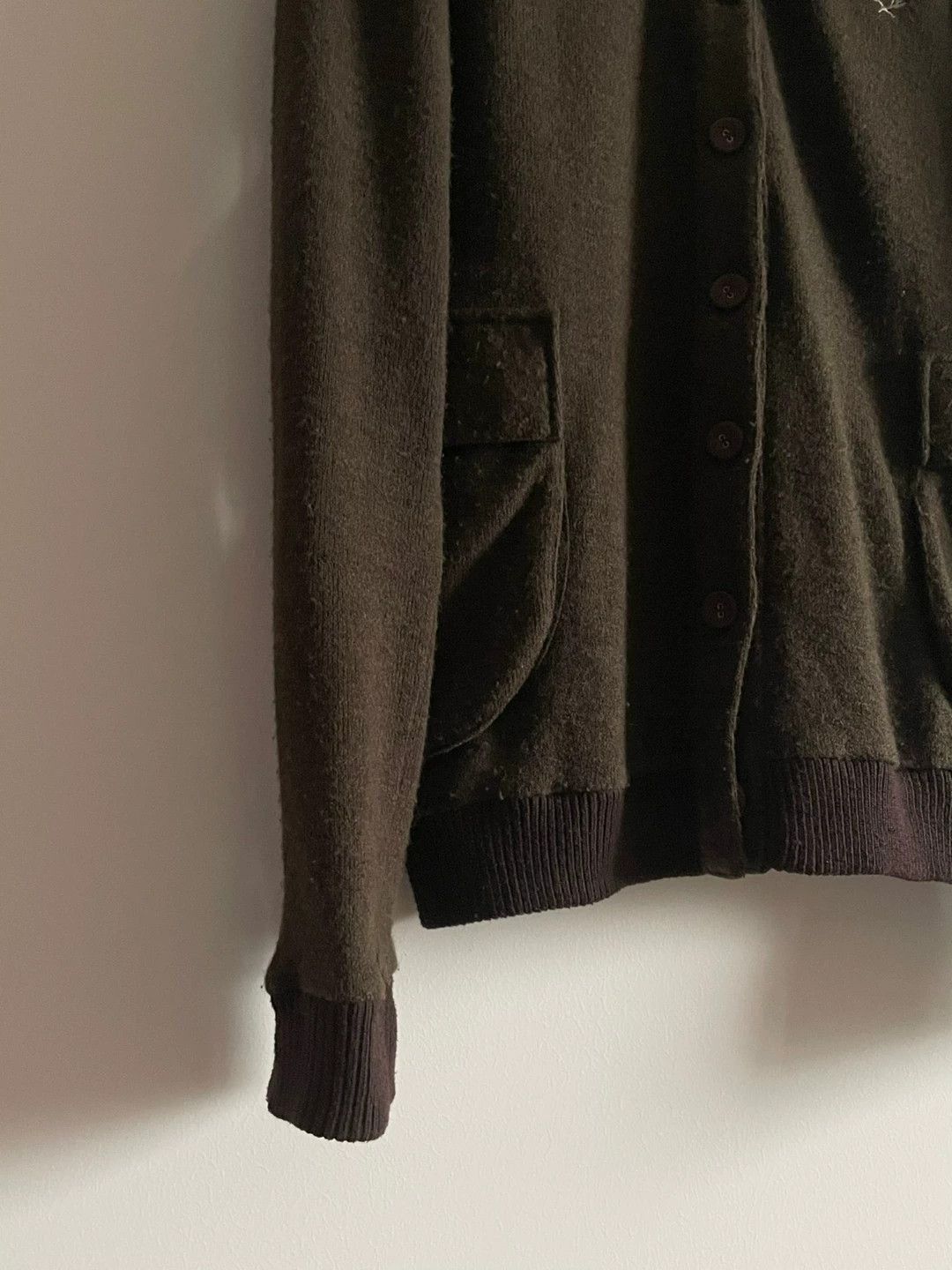 Comme des Garcons Brown Long Sleeve Button-Up Shirt Size US L / EU 52-54 / 3 - 6 Thumbnail