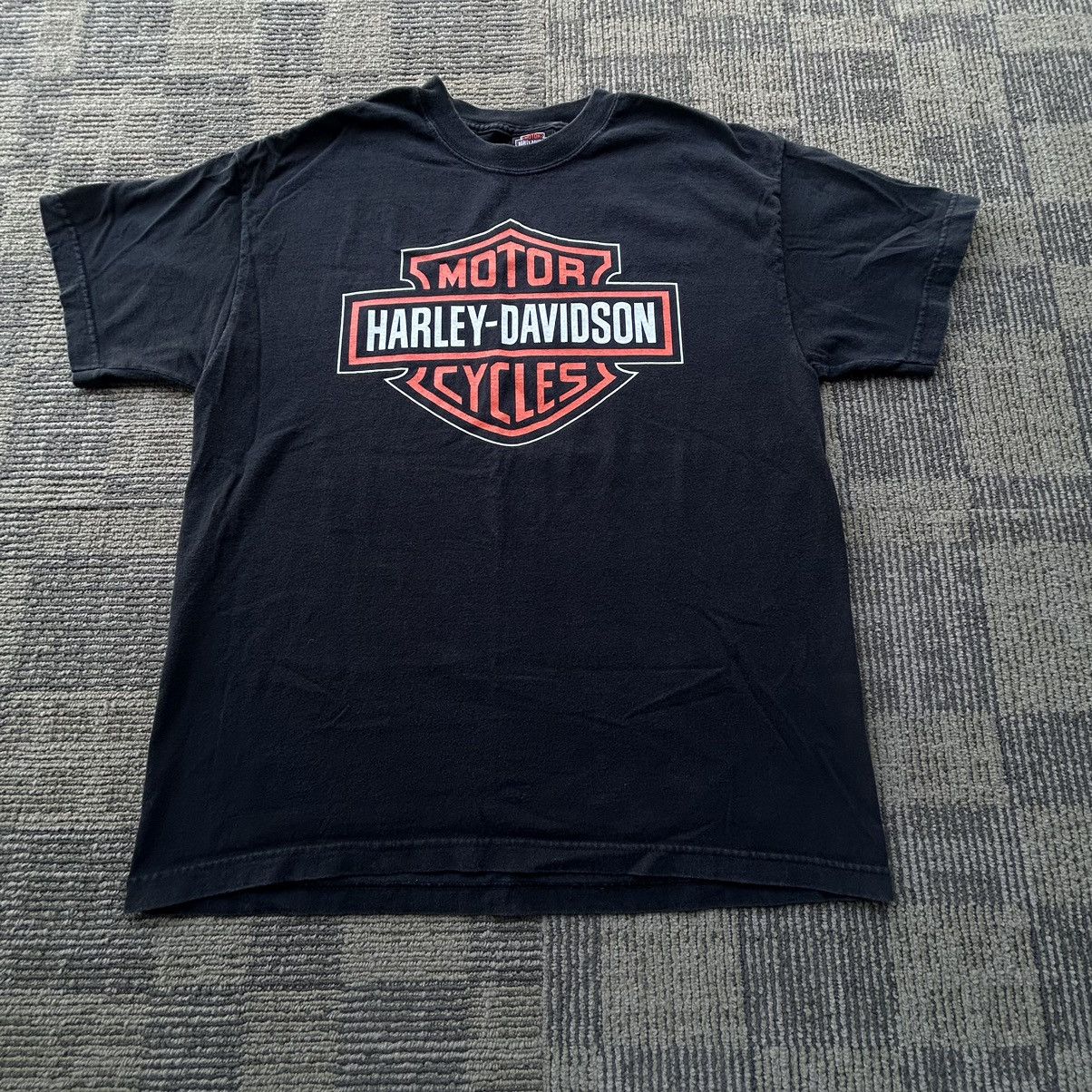 Harley Davidson Vintage 1999 Harley Davidson Tampa FL Double Sided T-shirt Size US L / EU 52-54 / 3 - 1 Thumbnail