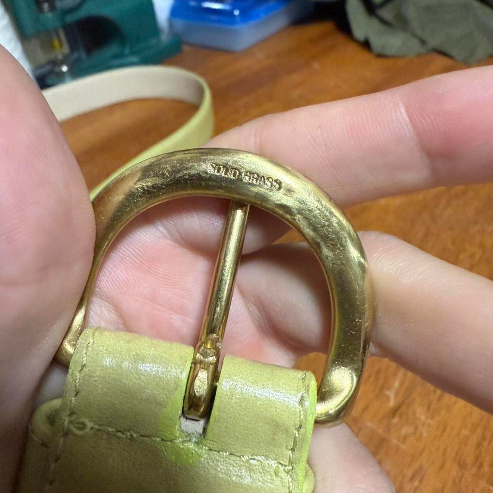 Coach Vintage usa made faded green Size 32 - 3 Thumbnail