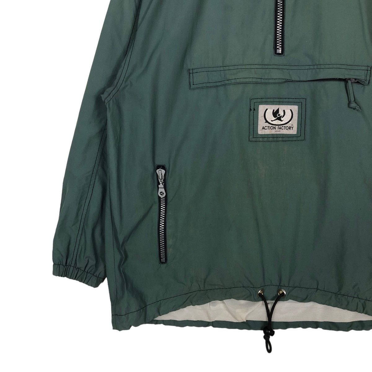 Japanese Brand 🔥ACTION FACTORY WEAR ANORAK JACKET HOODIE BIG POCKETS Size US S / EU 44-46 / 1 - 4 Thumbnail