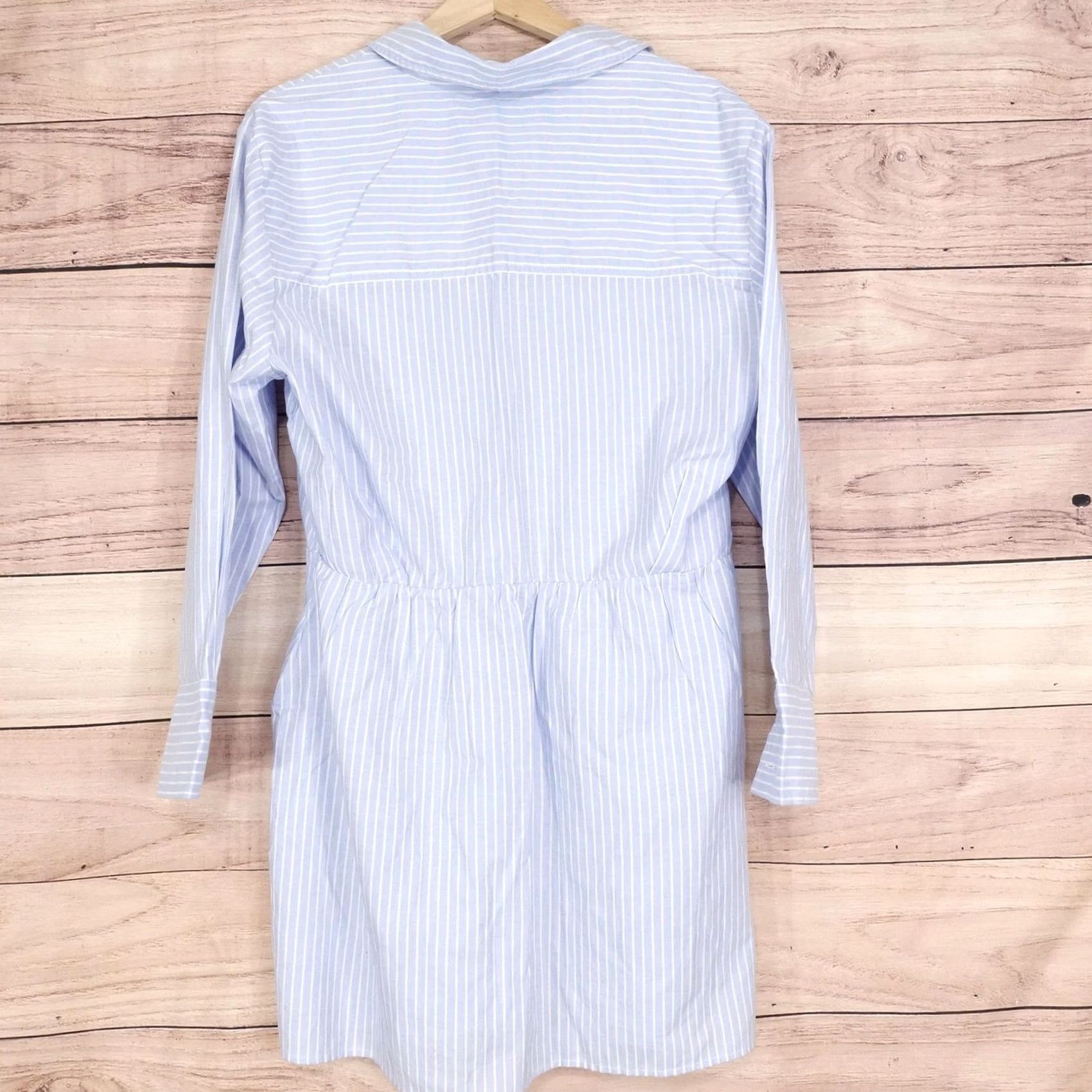 abercrombie shirt dress Black Twist-Front Versatile mini shirt dress in our classic linen Abercrombie & Fitch Shirt dress