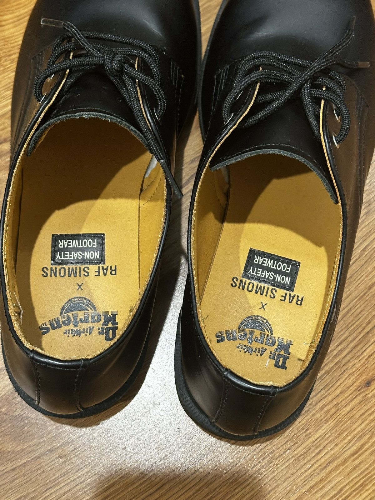 Dr. Martens × Raf Simons Raf simons & Dr. Martens single steel toe derby Size US 10 / EU 43 - 5 Thumbnail