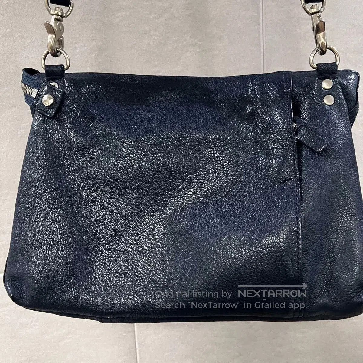 Porter porter rambler leather shoulder bag with logo. Size ONE SIZE - 6 Thumbnail