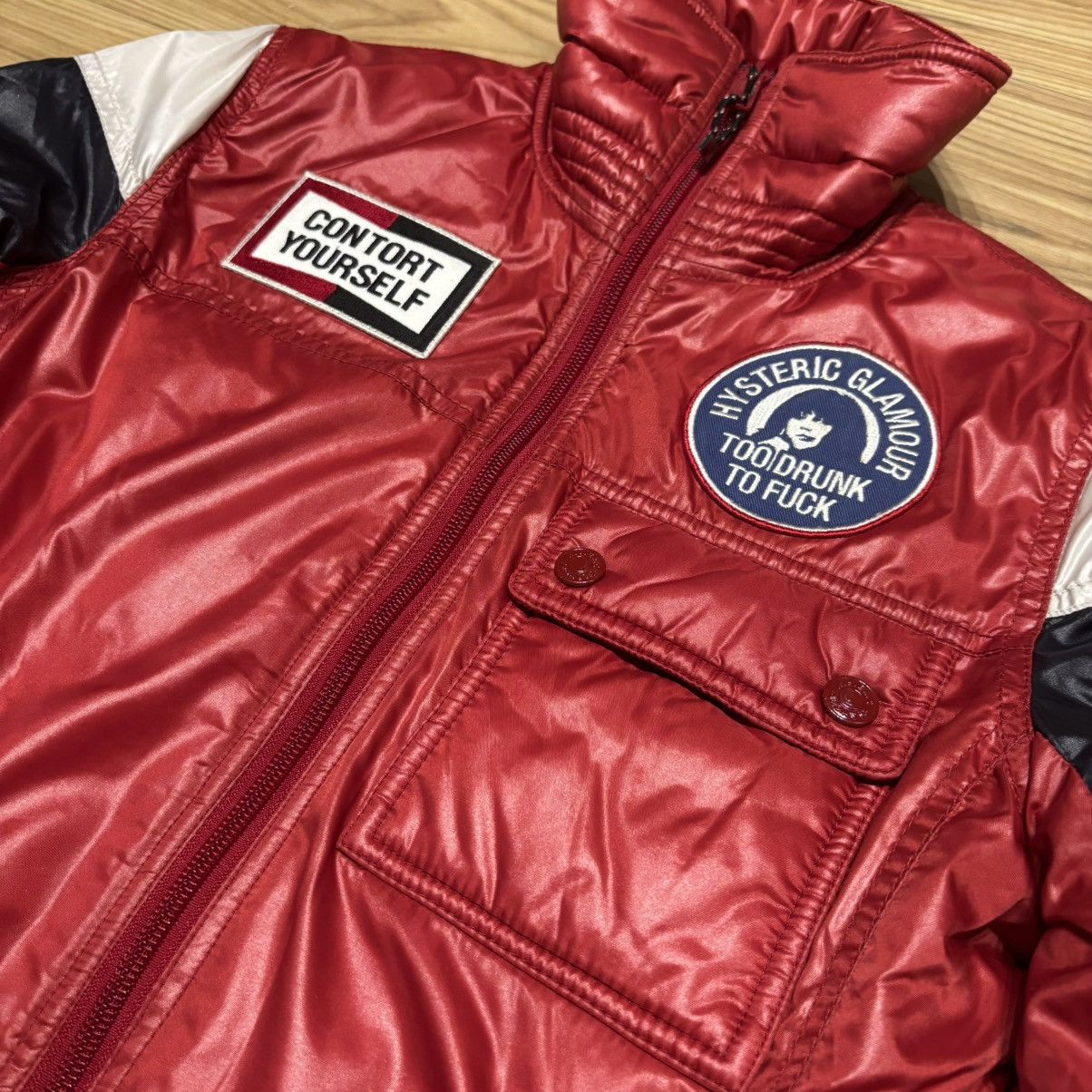 Hysteric Glamour Hysteric Glamour Primaloft Zip Up Size US S / EU 44-46 / 1 - 3 Thumbnail