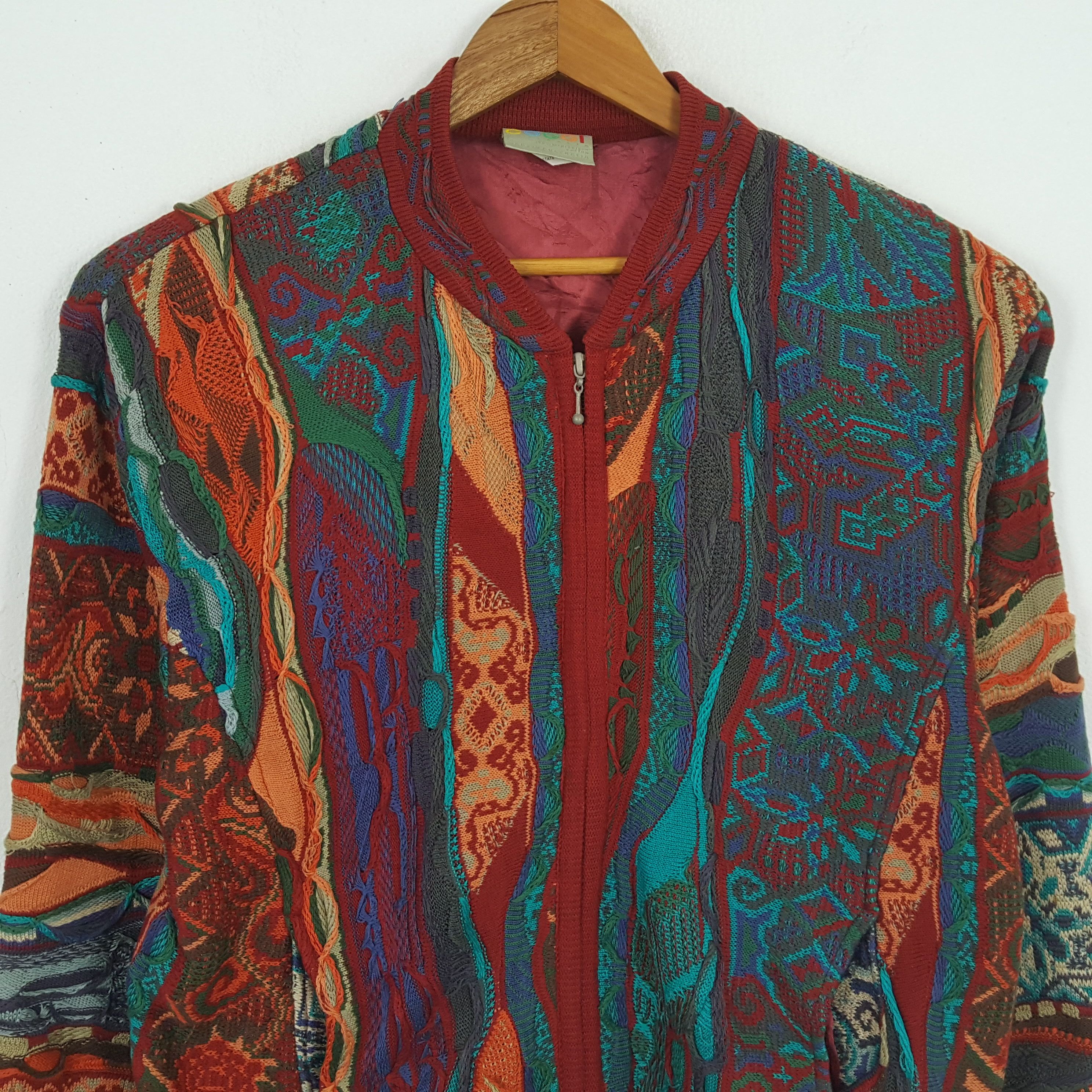 Coogi × Vintage Vintage COOGI Australia Streetwear Skateboard Style Jacket Size US L / EU 52-54 / 3 - 2 Thumbnail