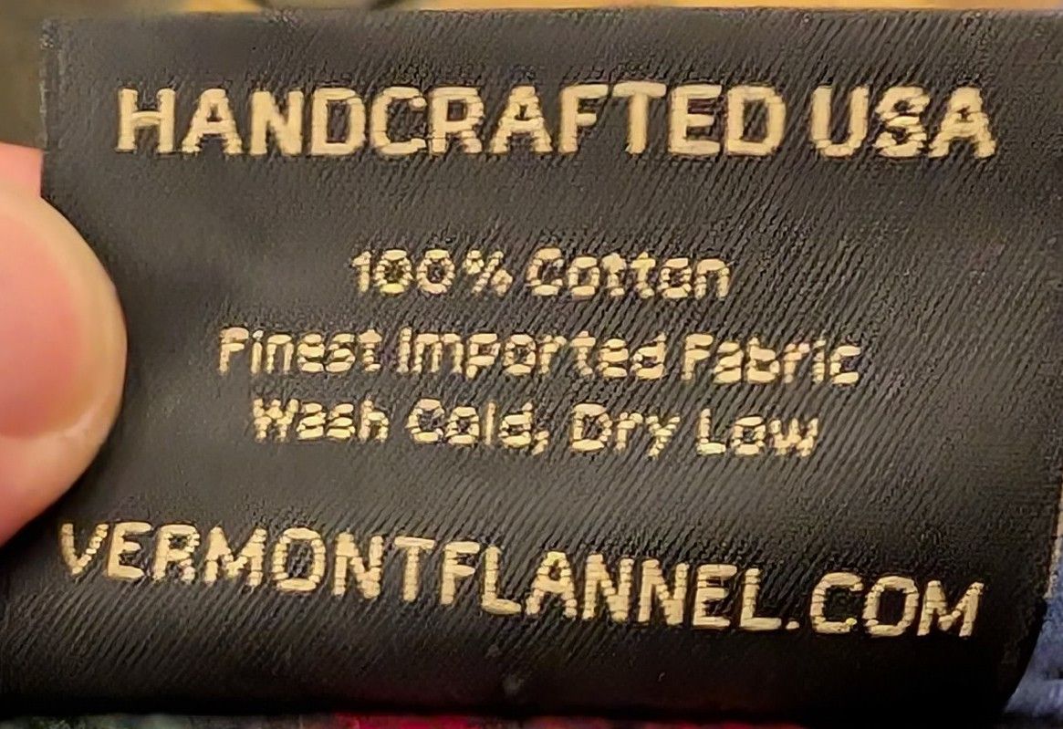 The Vermont Flannel Company Vermont Flannel Company Patchwork Design Shirt Made in USA Size US XL / EU 56 / 4 - 4 Thumbnail