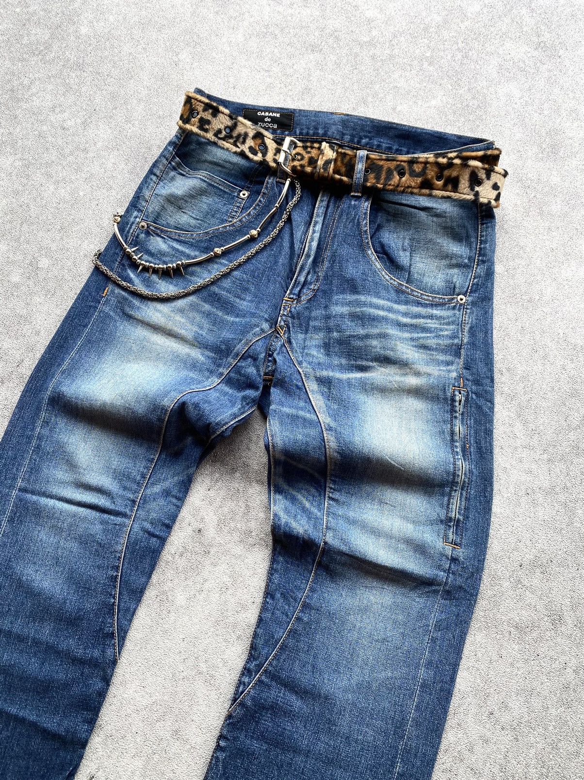 CABANE de ZUCCa × Issey Miyake × Japanese Brand 🔥NEED GONE🔥 Issey Miyake Cabane De Zucca Selvedge Jean Size US 30 / EU 46 - 3 Thumbnail