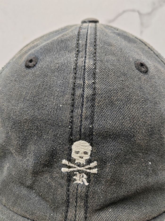 Japanese Brand Vintage Rugby Skulls Distressed Style Fullcap Size ONE SIZE - 3 Thumbnail