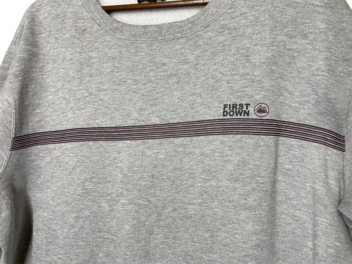 Japanese Brand First down♨️ sweatshirt large size grey colour Size US XL / EU 56 / 4 - 5 Thumbnail