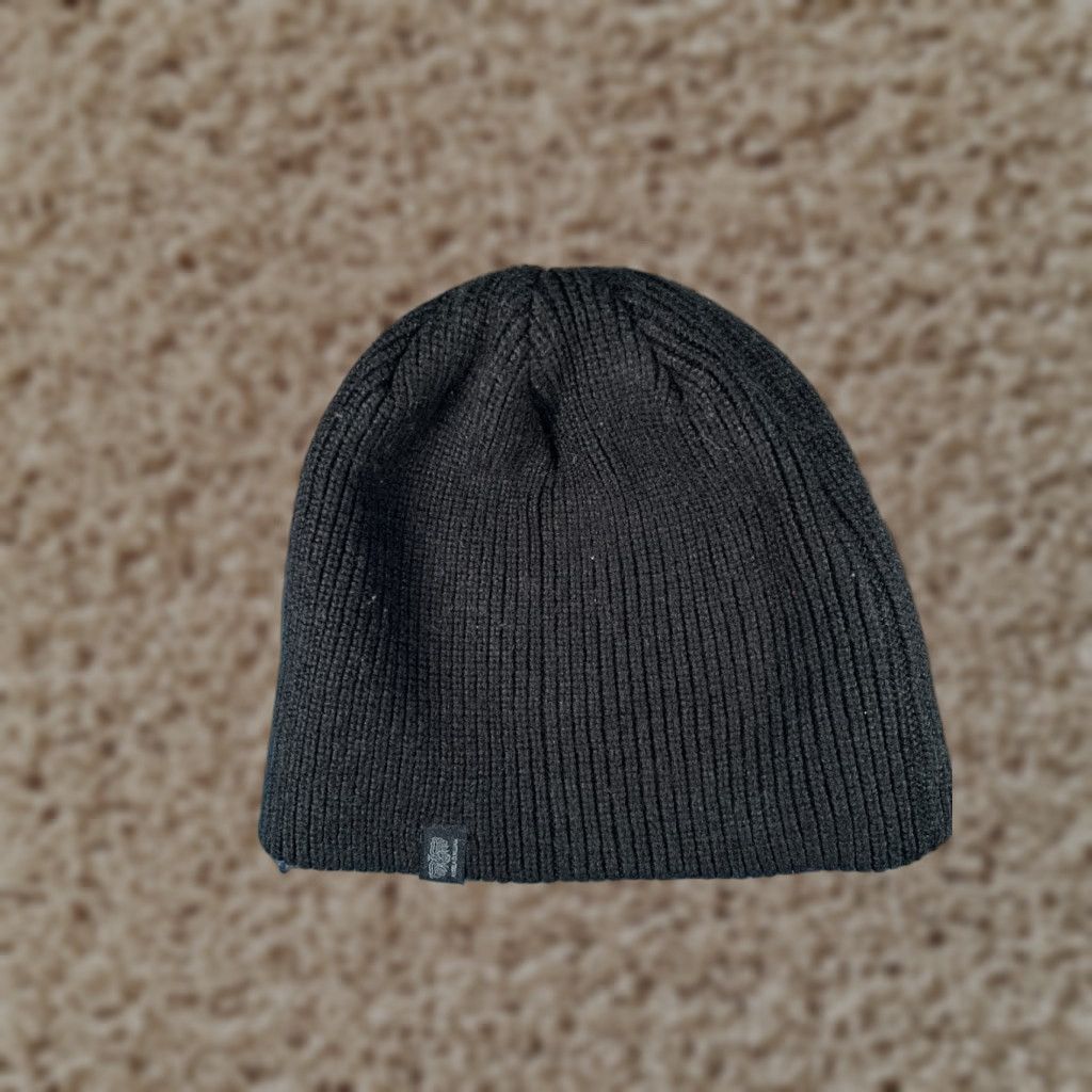 Vintage Angela & William Beanie Adult One Size Black 100% Acrylic Knit Hat Men Beanie Black One Size Angela & William Mens Beanie 100% Acrylic Knit Hat Size ONE SIZE - 1 Thumbnail