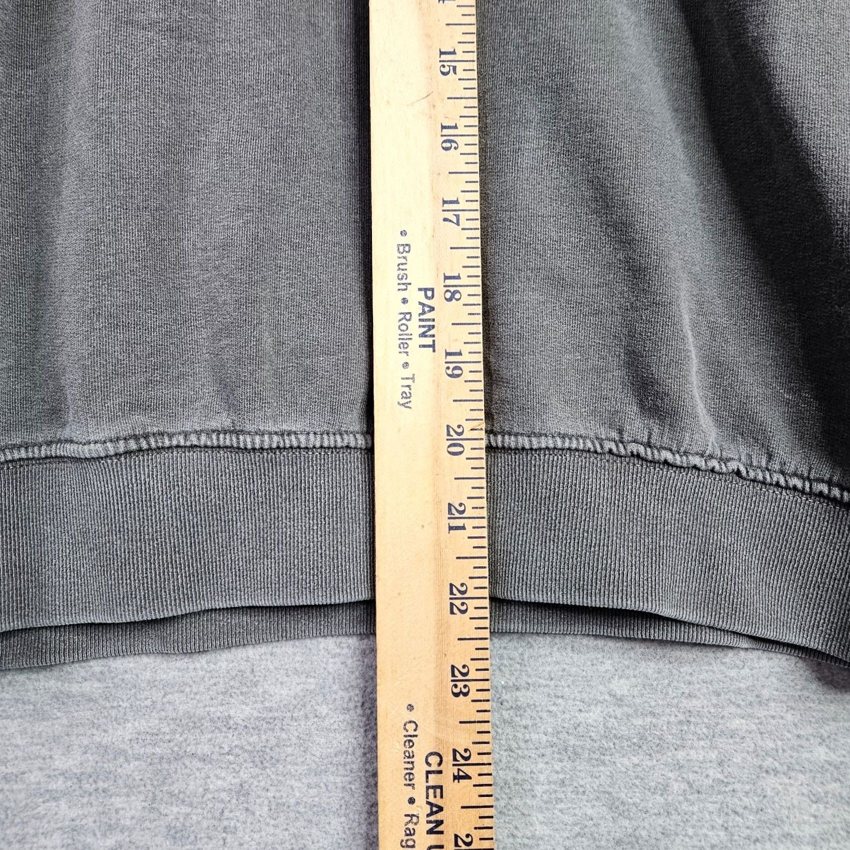 Vintage Clare V. Sweatshirt Women’s Gray Ruffle Shoulder Pullover Size S Regular Knit Cotton Blend Shirt Pullover All Seasons Casual Womens Size S / US 4 / IT 40 - 6 Thumbnail