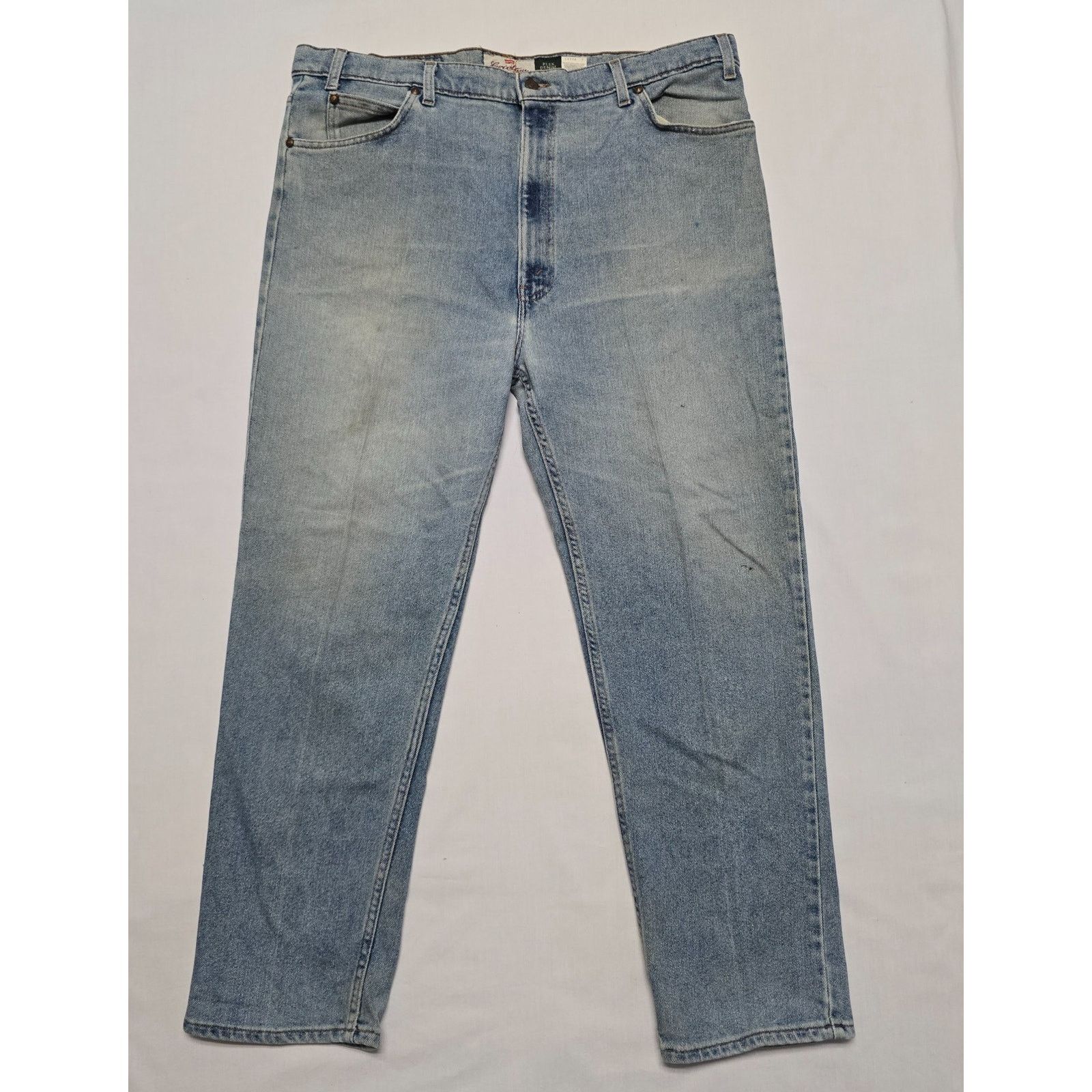 Levi's Levis 540 Flex Denim Jeans Mens 42x30 Light Wash Relaxed Fit Size US 42 / EU 58 - 1 Thumbnail