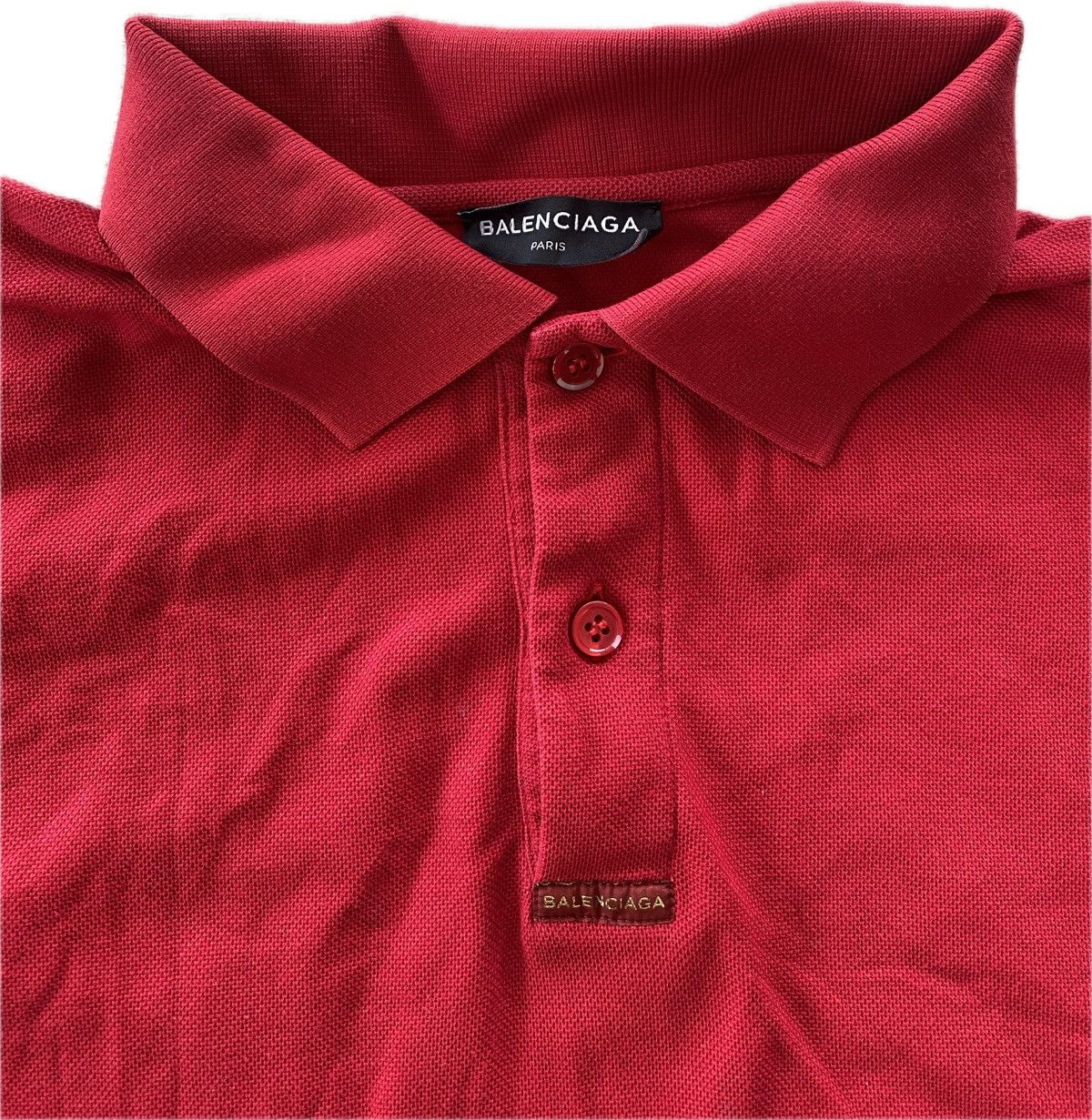 Balenciaga OVERSIZED EUROPE POLO Size US XS / EU 42 / 0 - 3 Thumbnail