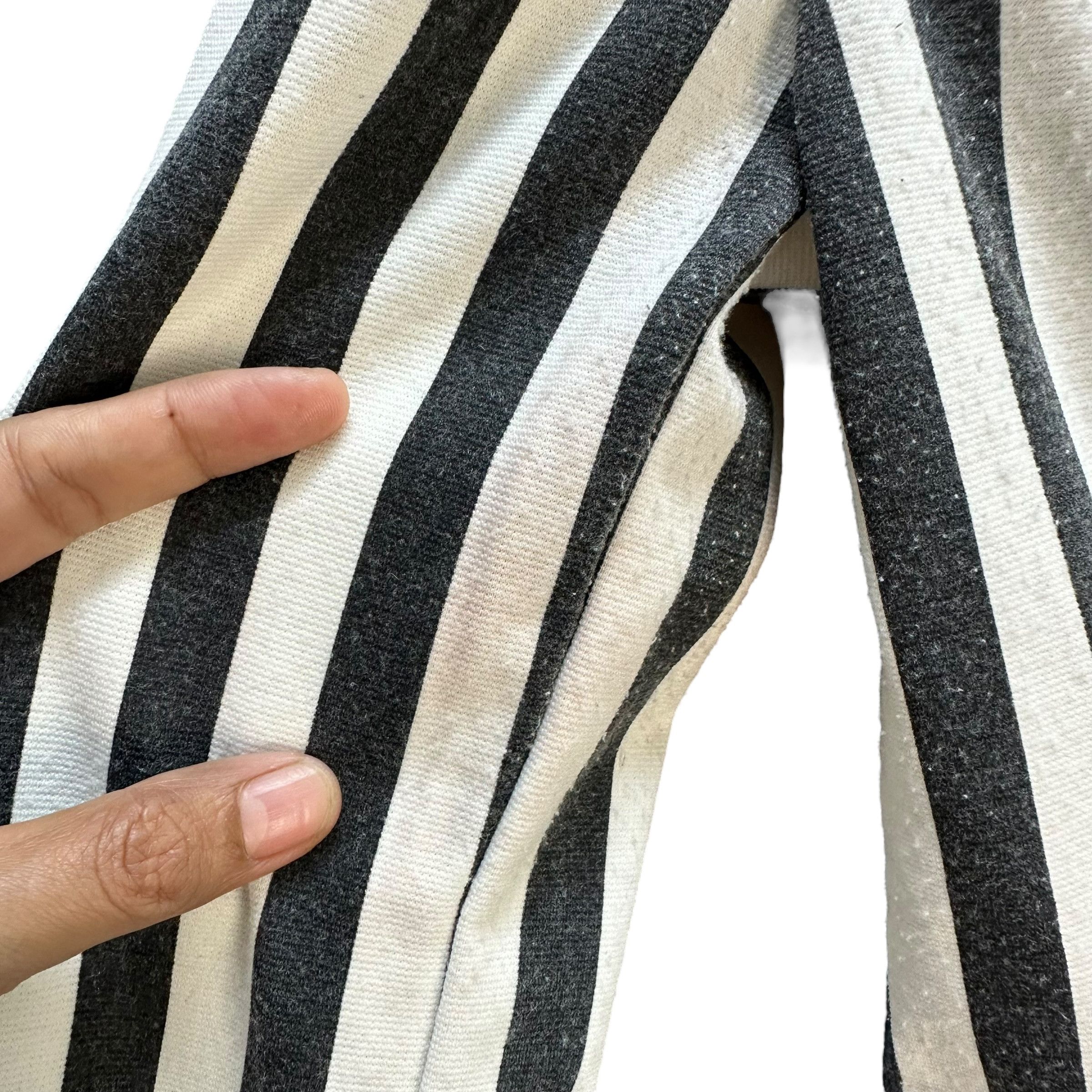 Other RINASCIMENTO Black White Striped Lightweight Blazer A75-1802 Size S / US 4 / IT 40 - 5 Thumbnail