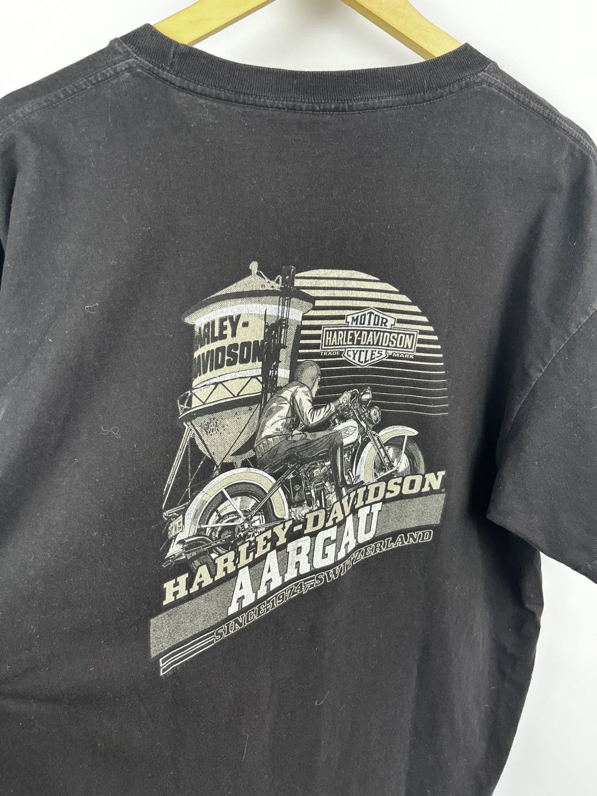 Harley Davidson Harley Davidson big logo t shirt vintage Size US L / EU 52-54 / 3 - 9 Thumbnail