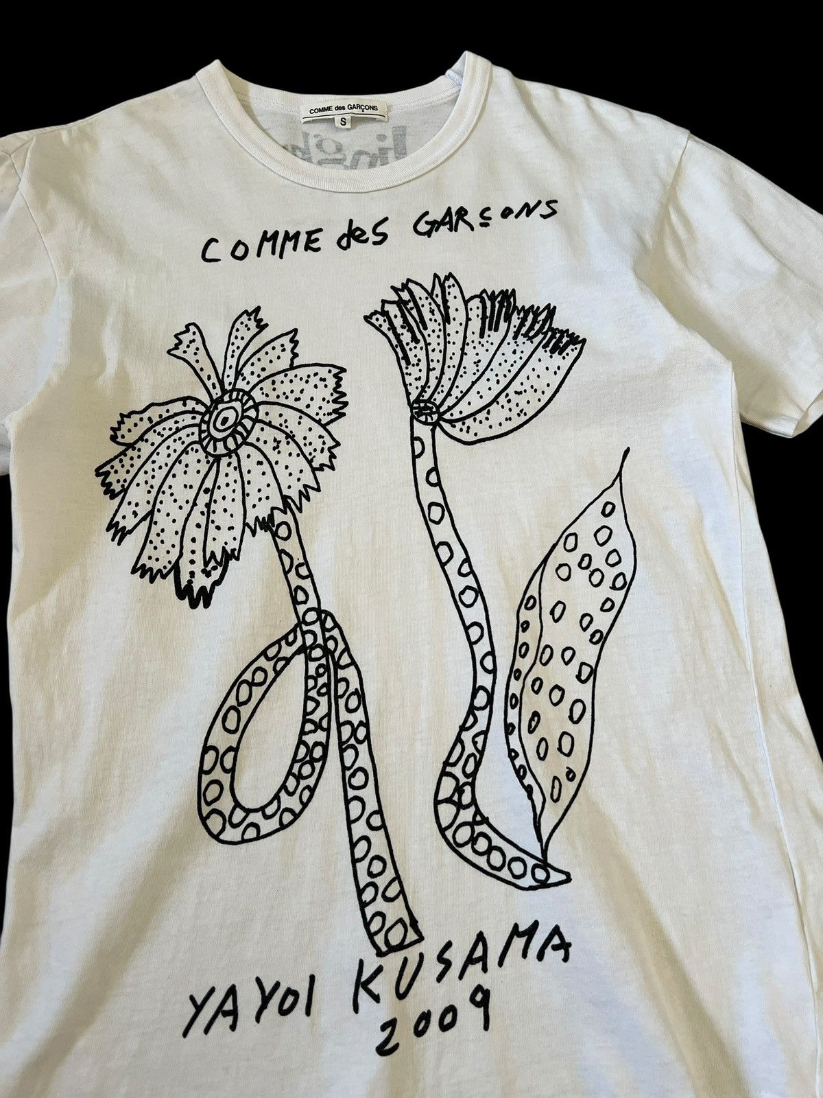 Comme des Garcons SS2009 Comme des Garçons x Yayoi Kusama T-shirt Size US XS / EU 42 / 0 - 5 Thumbnail