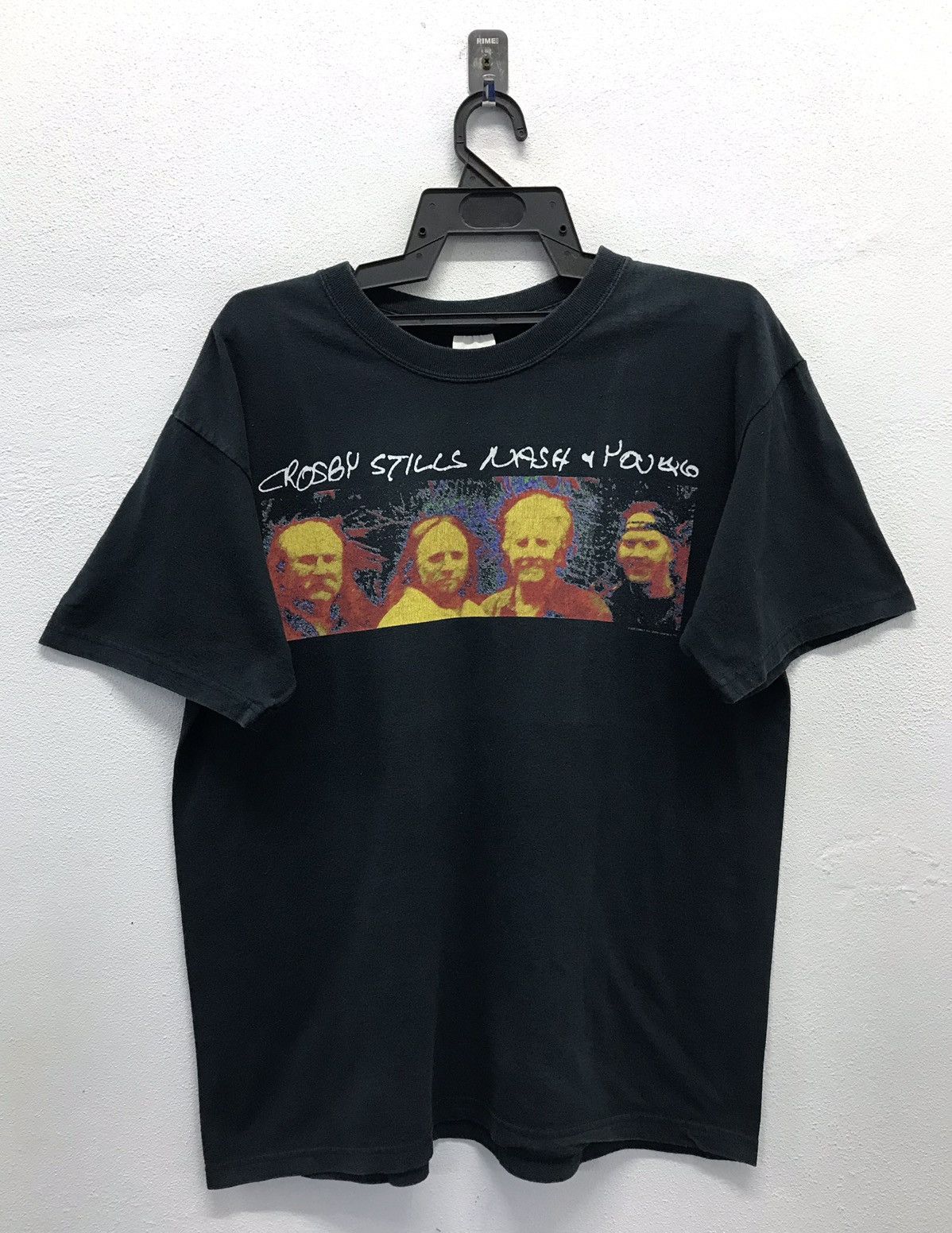 Anvil × Band Tees Vintage Crosby,Stills,Nash&Young Looking Forward Shirt Size US L / EU 52-54 / 3 - 1 Thumbnail