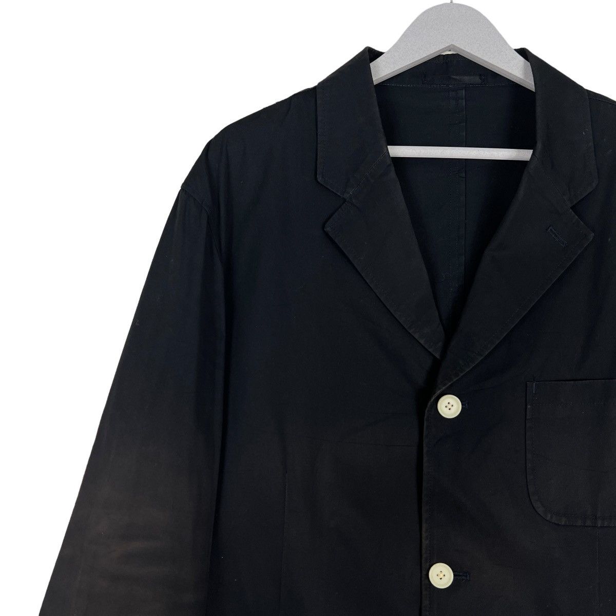 Issey Miyake 🔥 W.ROOTS CLASSIC INDIGO CHORE JACKET MADE IN JAPAN Size US XXL / EU 58 / 5 - 7 Thumbnail