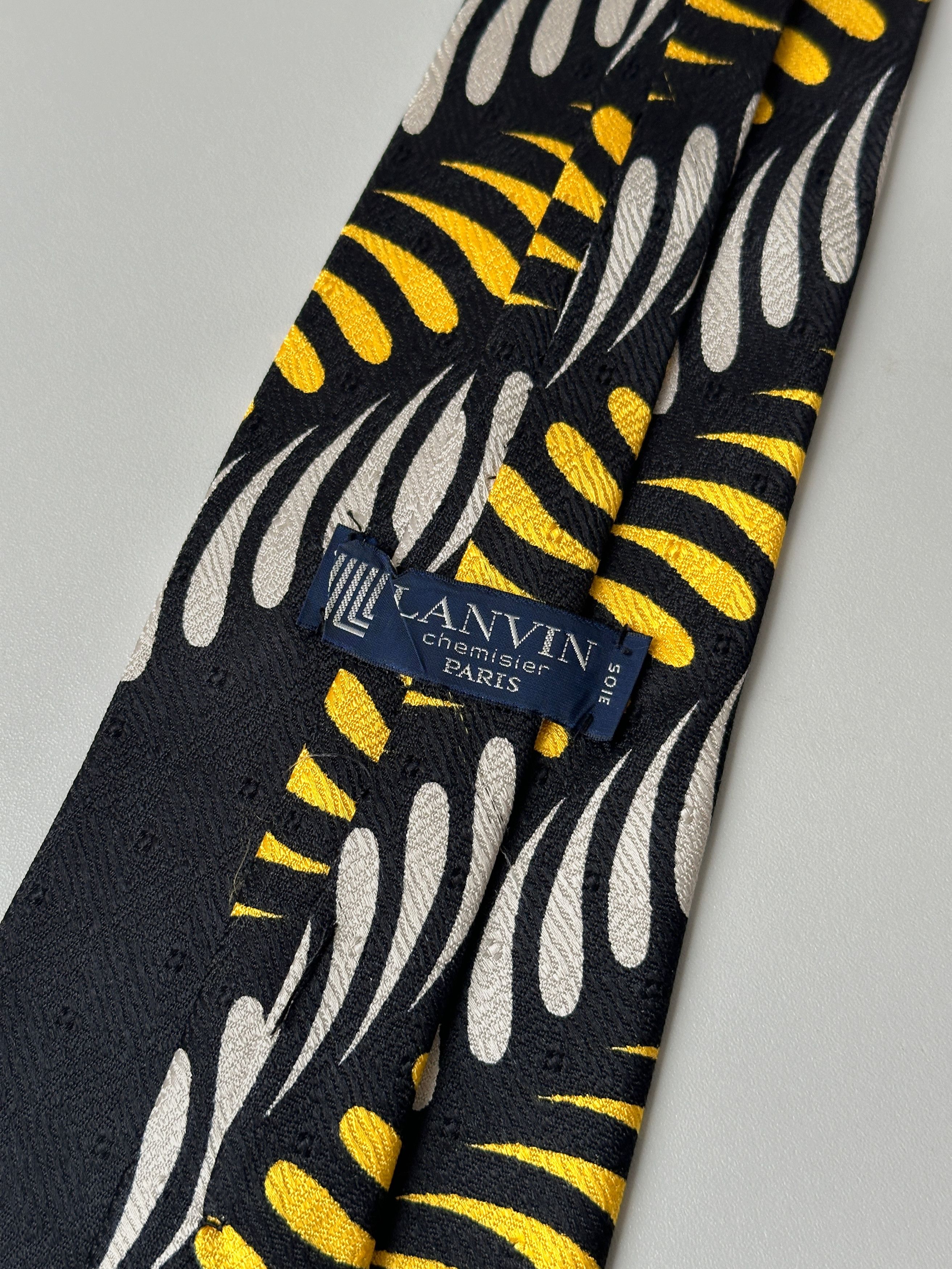 Lanvin Vintage Lanvin Silk Tie Size ONE SIZE - 4 Thumbnail