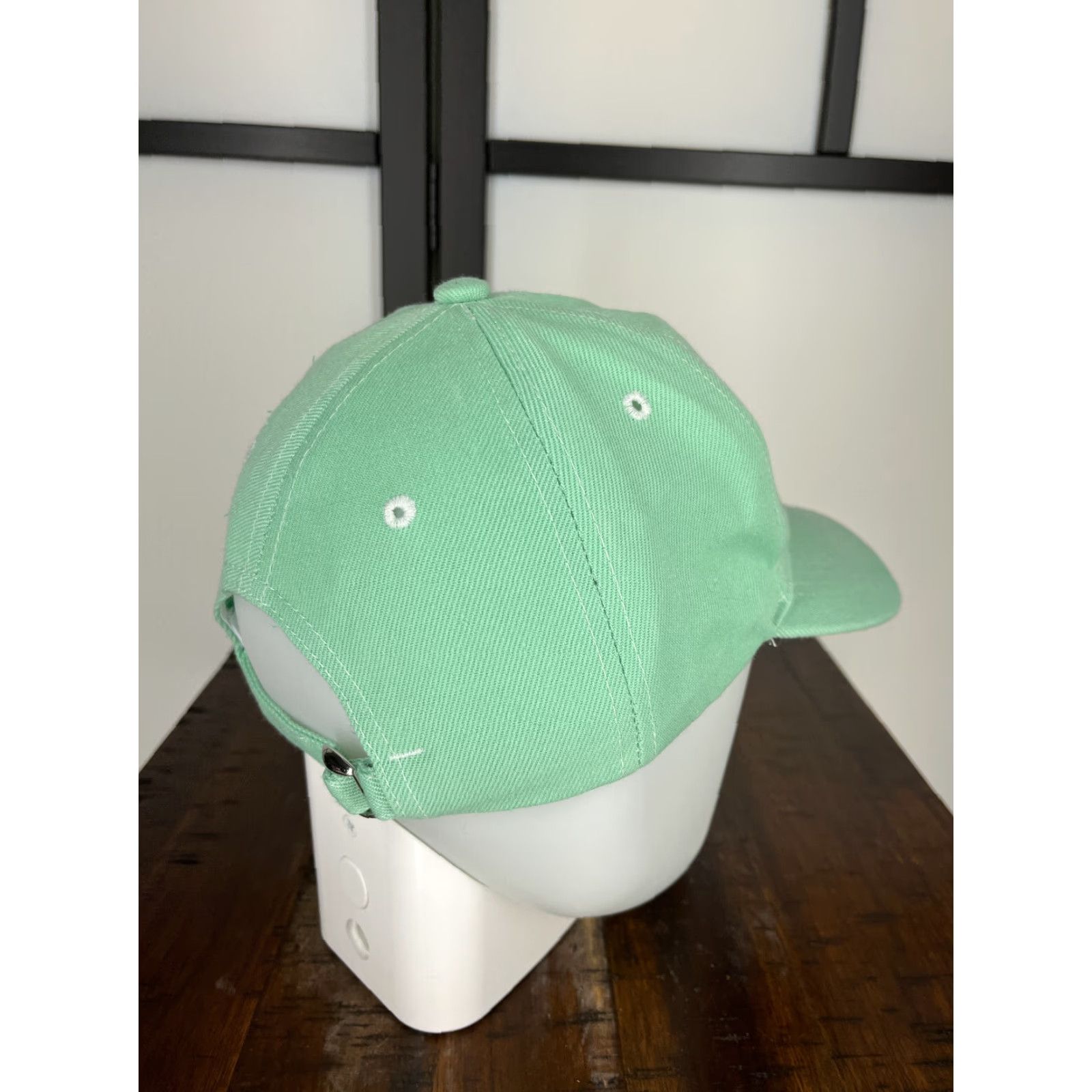 Vintage Pusheen Hat Cap Strap Back Womens One Size Mint Green 100% Polyester Size ONE SIZE - 7 Thumbnail