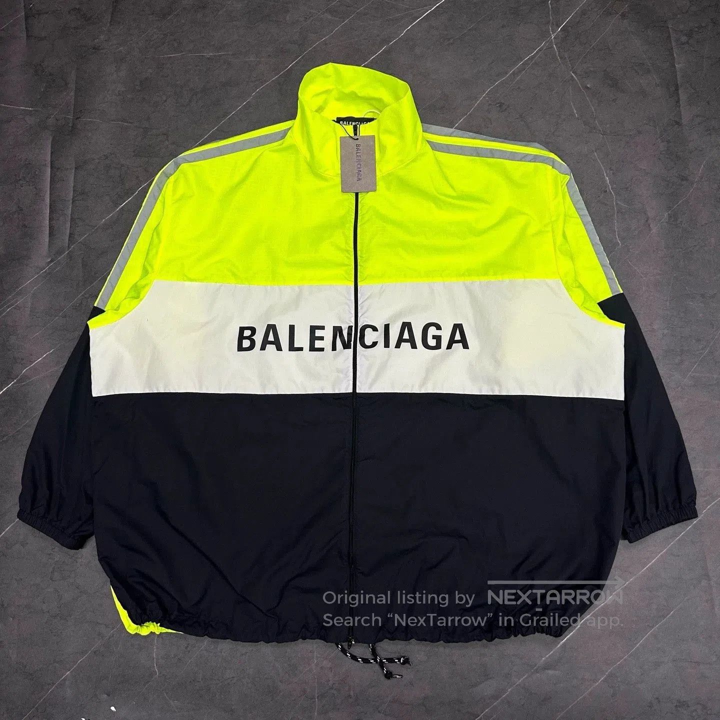 Balenciaga Balenciaga Fluorescent Yellow Windbreaker. Size US M / EU 48-50 / 2 - 1 Thumbnail