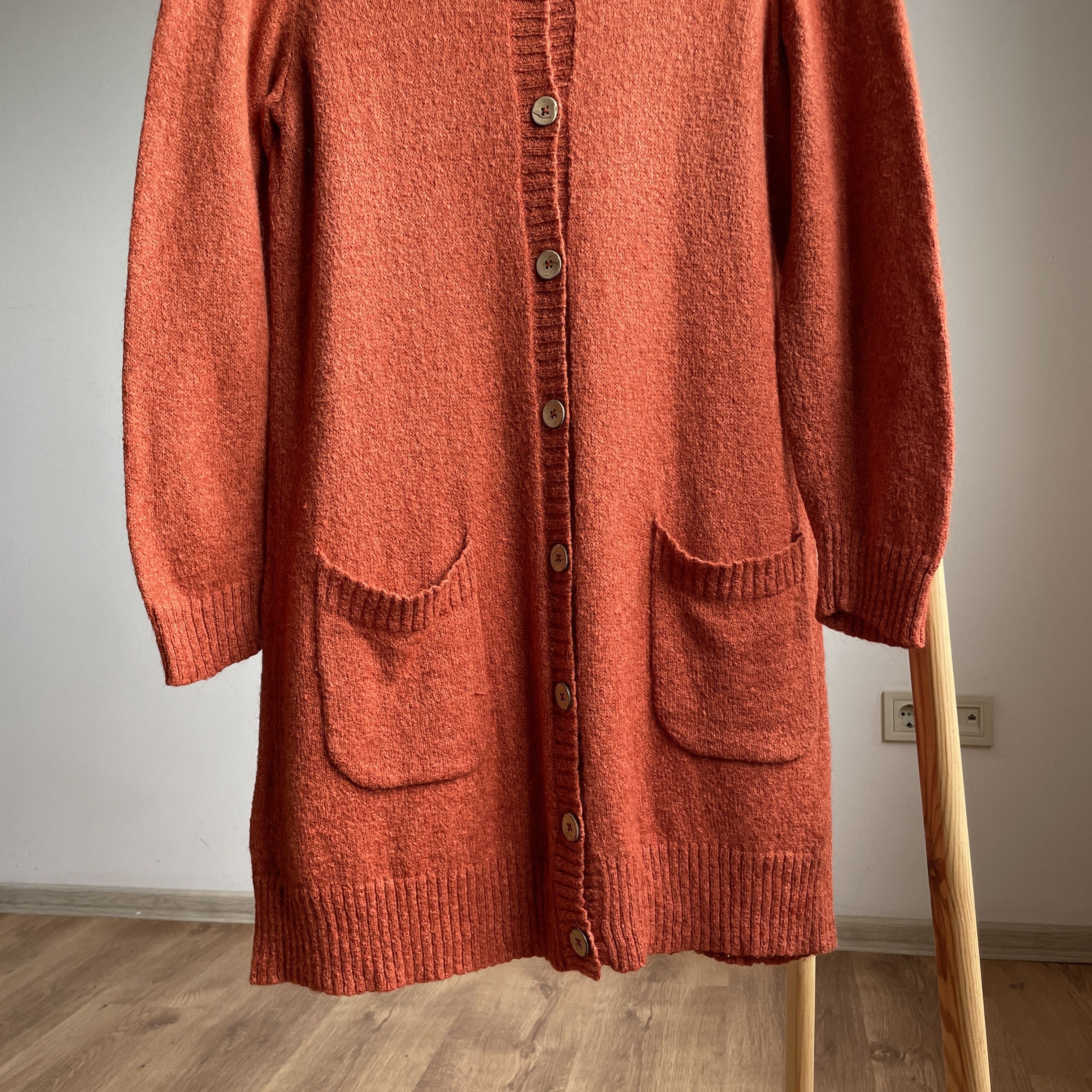Gudrun Sjoden Gudrun Sjoden Alpaca Blend Button Up Long Cardigan Size S Size S / US 4 / IT 40 - 4 Thumbnail