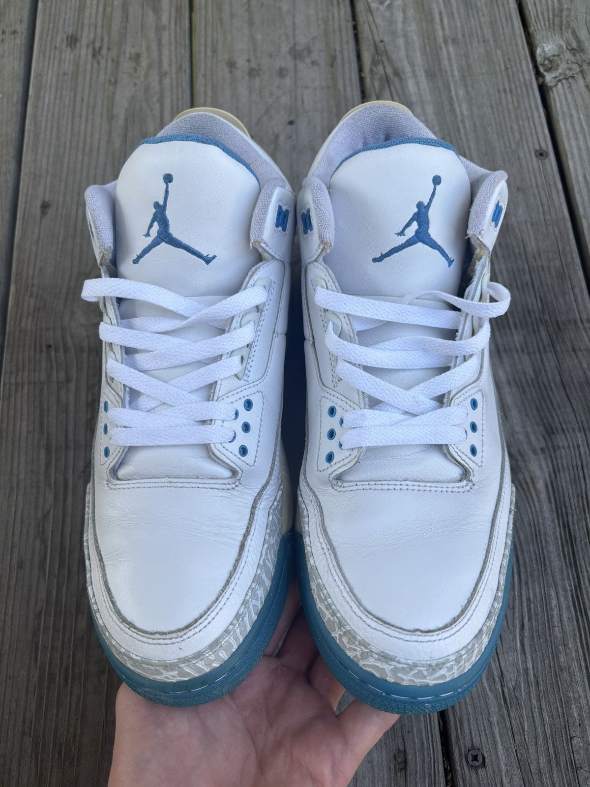 Jordan Brand 2007 Jordan 3 Harbor Blue Size US 11.5 / EU 44-45 - 4 Thumbnail