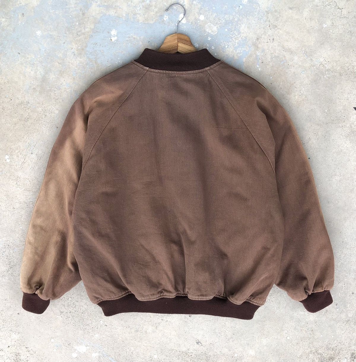 Vintage Vintage HAR BOR LIGHT HEADER FADED Bomber Jacket Size US L / EU 52-54 / 3 - 9 Thumbnail