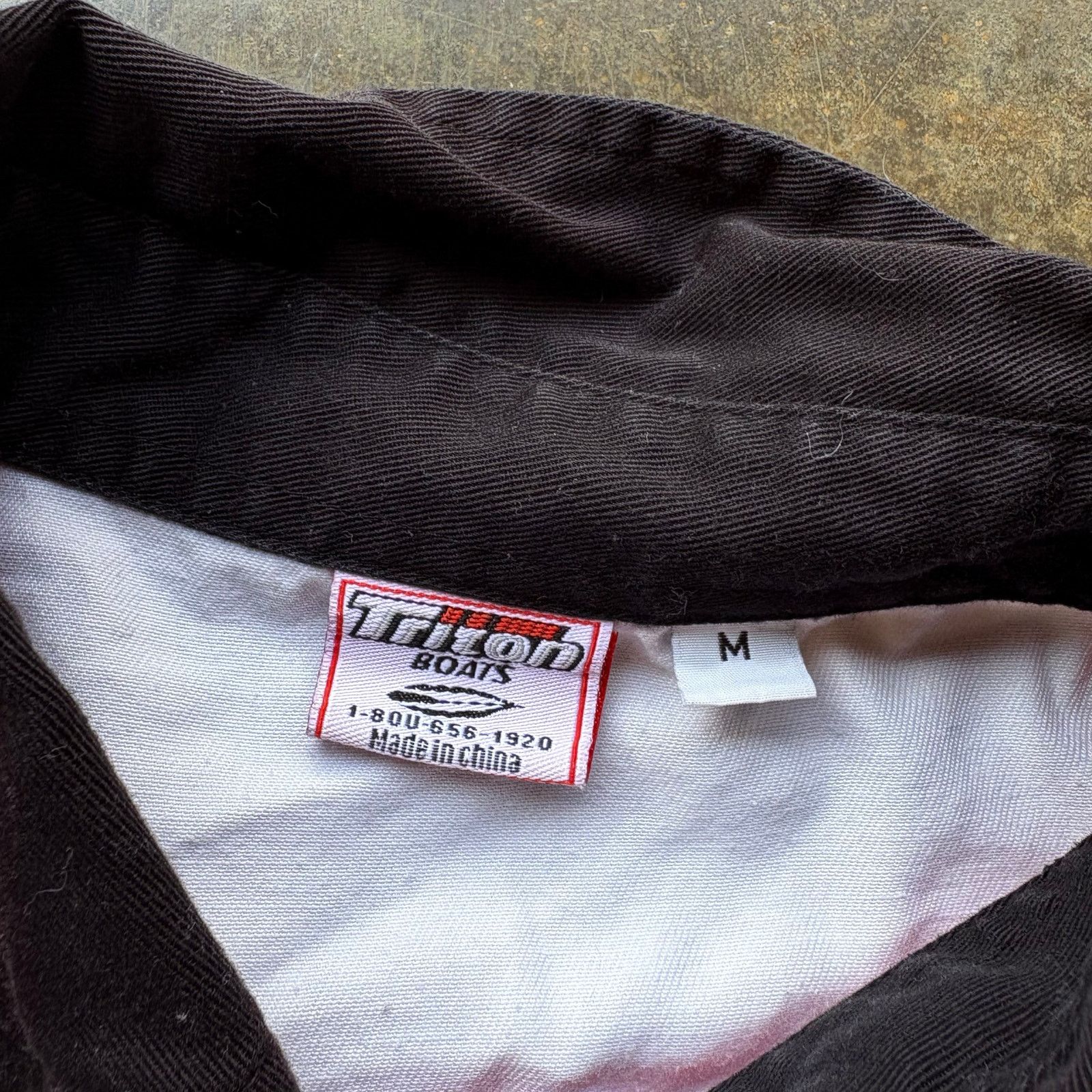 Vintage Cool Vintage Triton Fishing Shirt Size US L / EU 52-54 / 3 - 3 Thumbnail