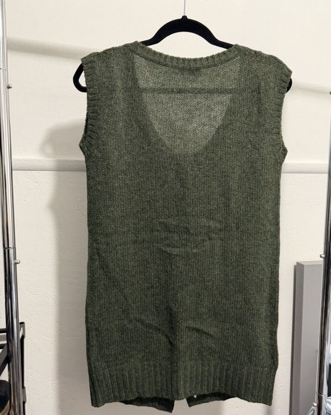 Prada Prada Wool Sleeveless cardigan Size S / US 4 / IT 40 - 4 Thumbnail