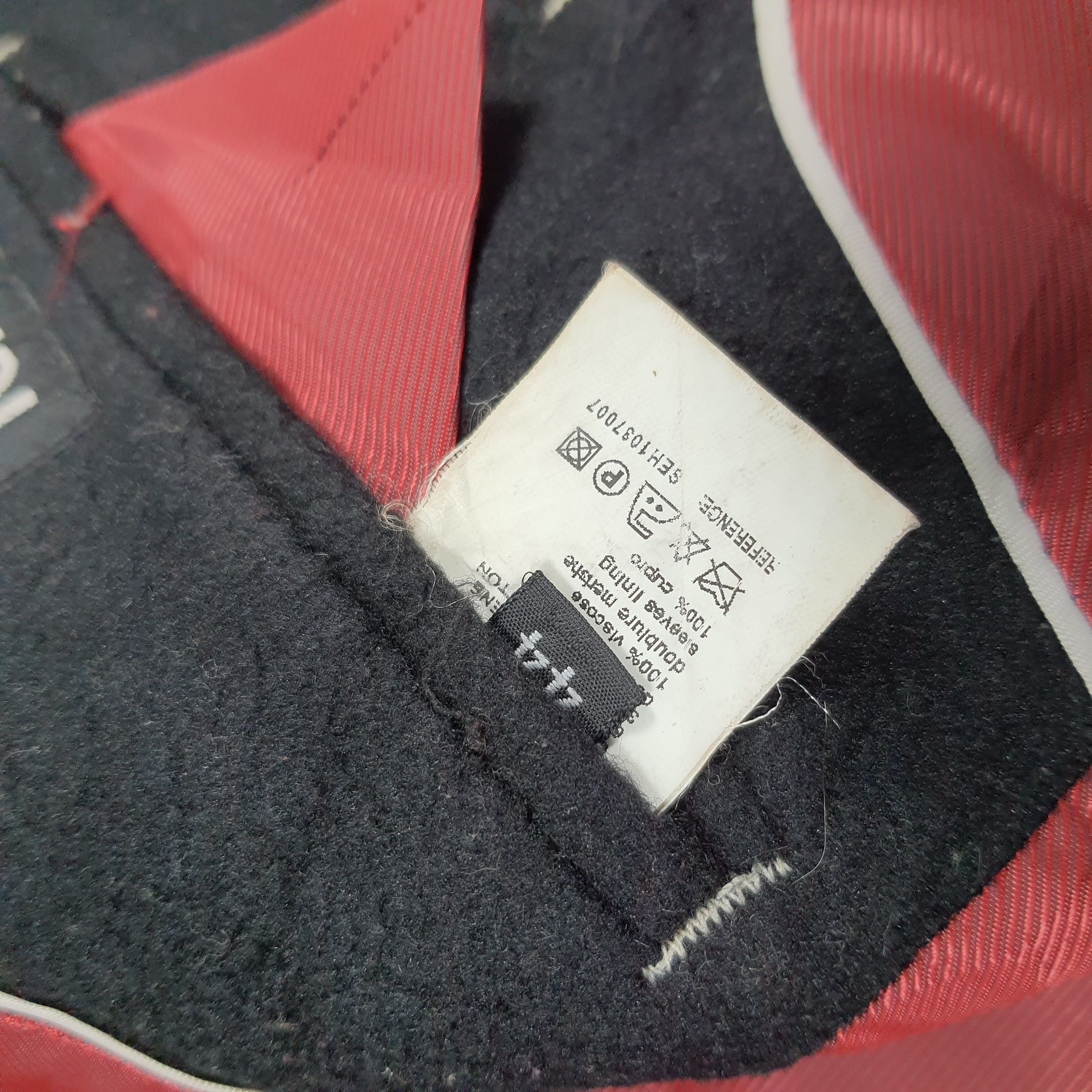Tom Ford TOM FORD Black Overcoat with Red Satin Lining C307N11 Size 44S - 7 Thumbnail