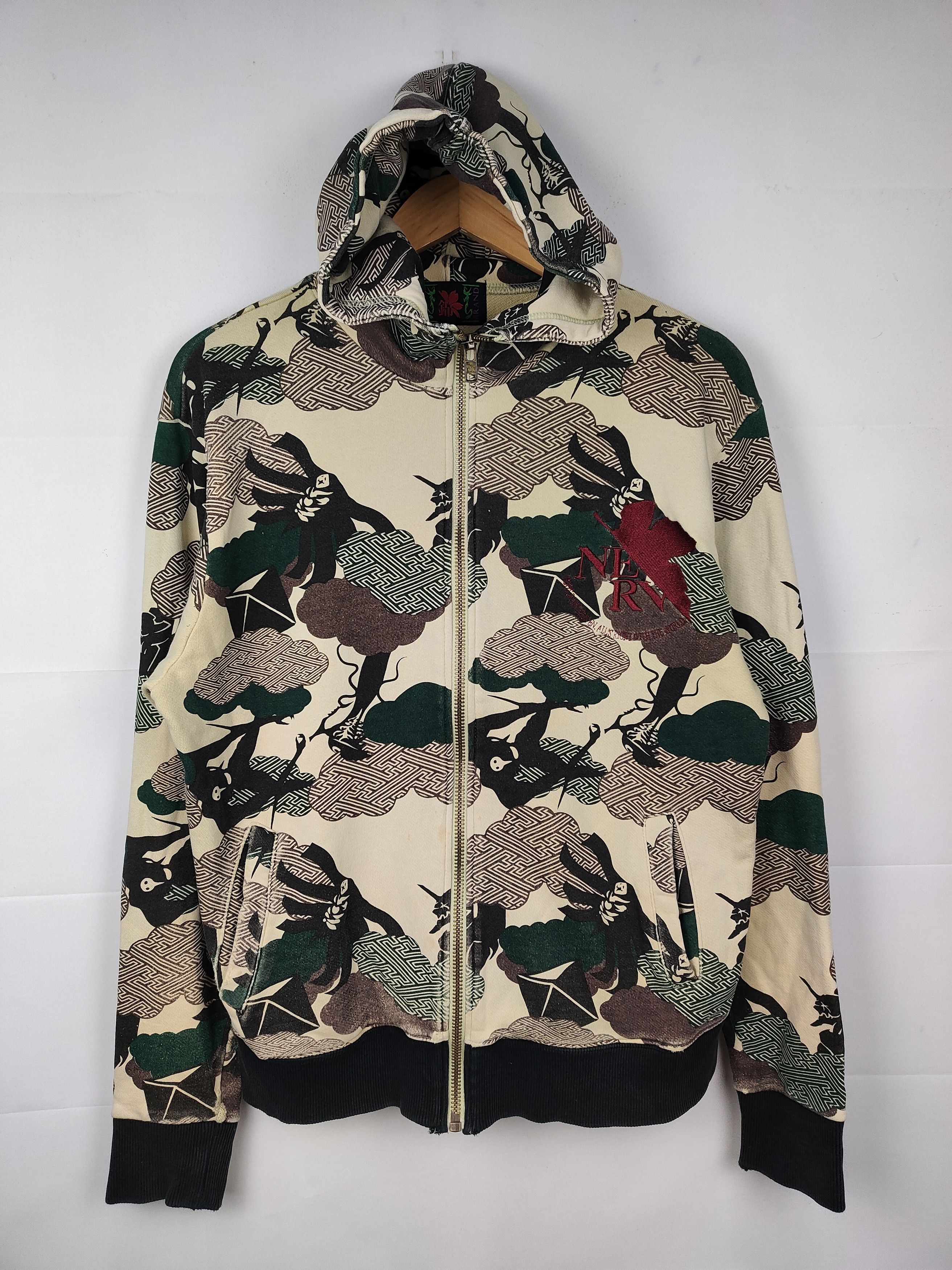 Anime Evangelion Zipper Hoodie Size US M / EU 48-50 / 2 - 1 Thumbnail