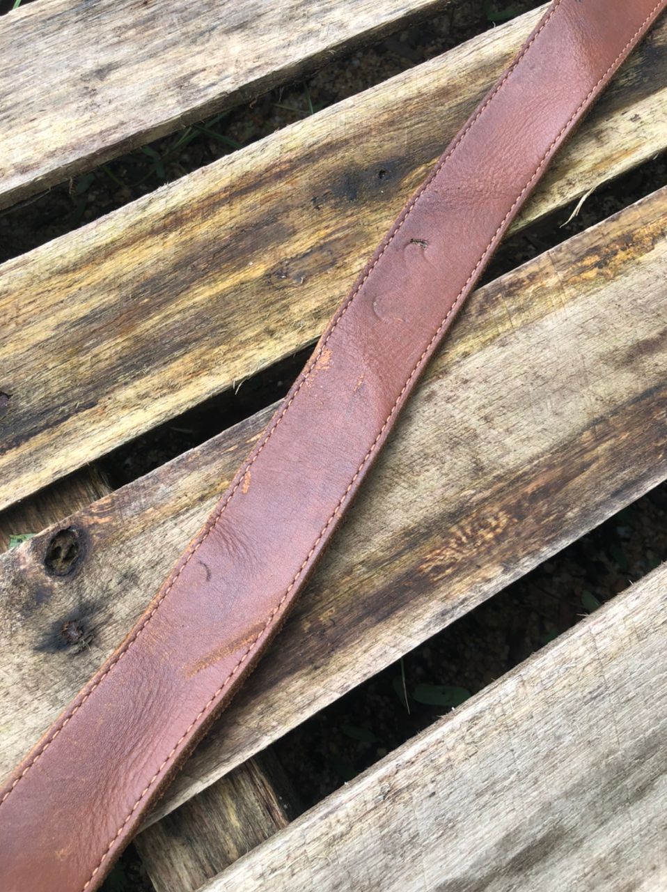 Celine × Vintage Vintage Celine Leather Belt Size ONE SIZE - 4 Thumbnail